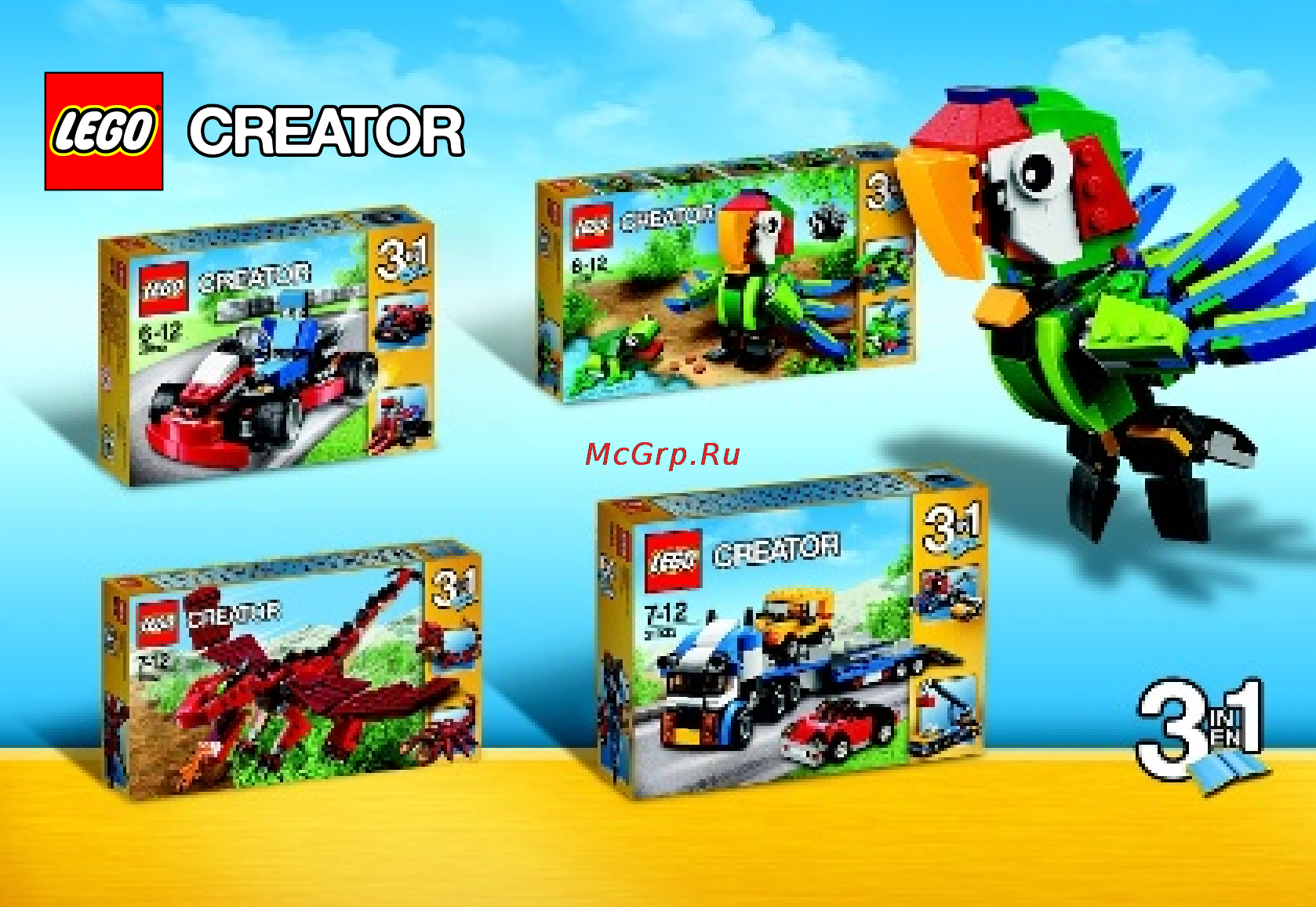 Lego classic 10692 набор для творчества [52/56] Lego com creator