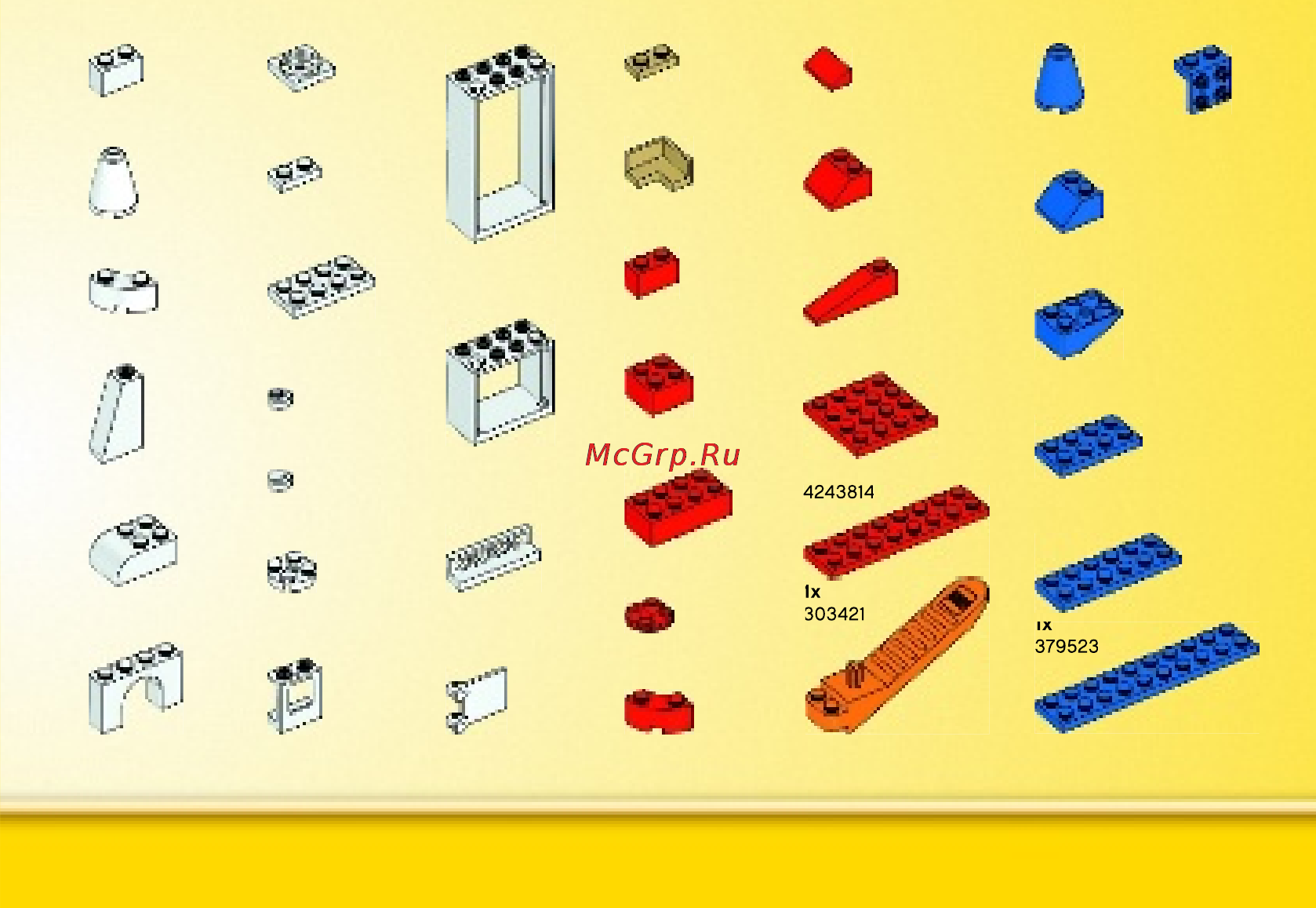 Lego classic 10692 набор для творчества Инструкция по эксплуатации онлайн [53/56] 156411