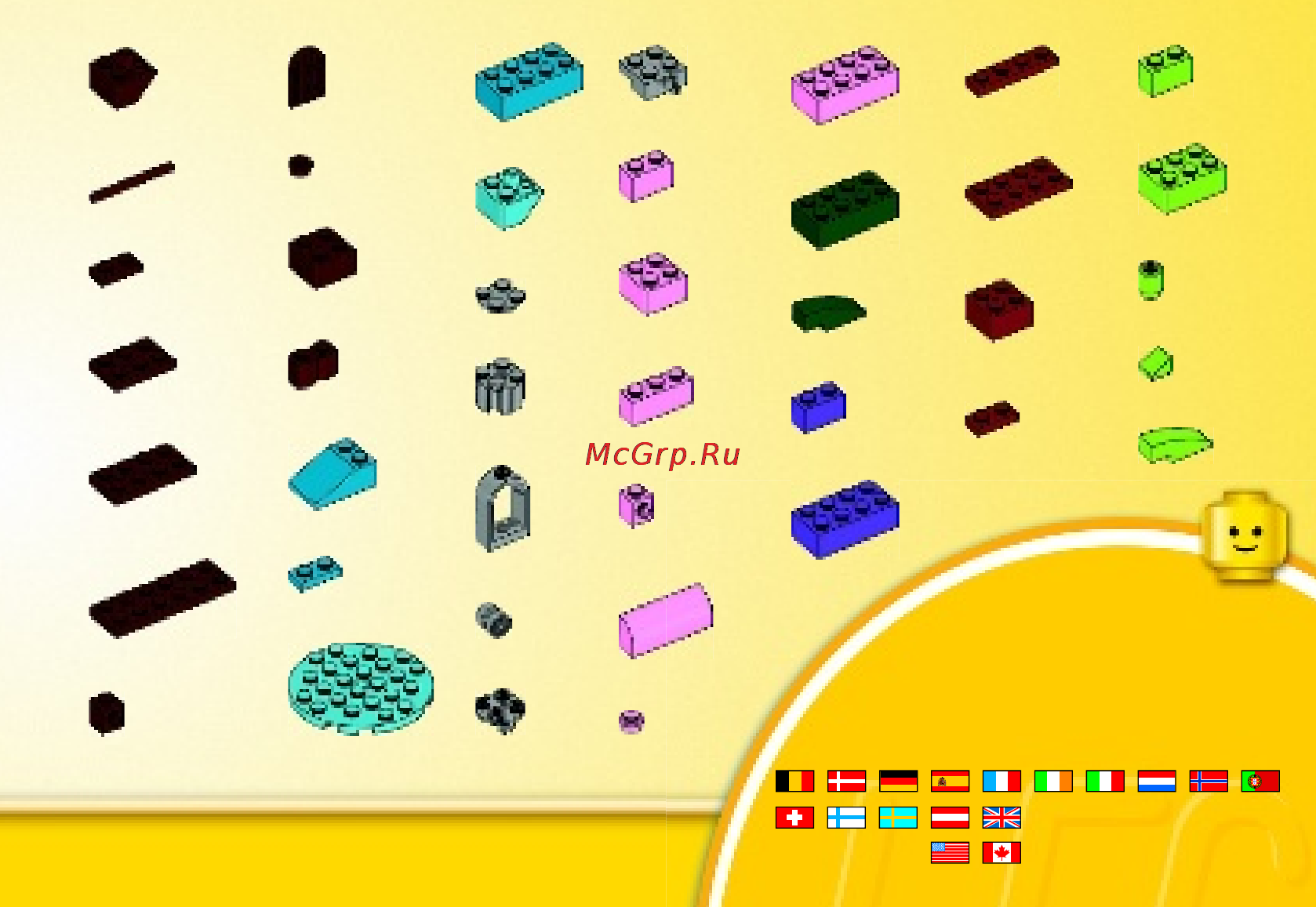 Lego classic 10692 набор для творчества [55/56] 00800 5346 5555