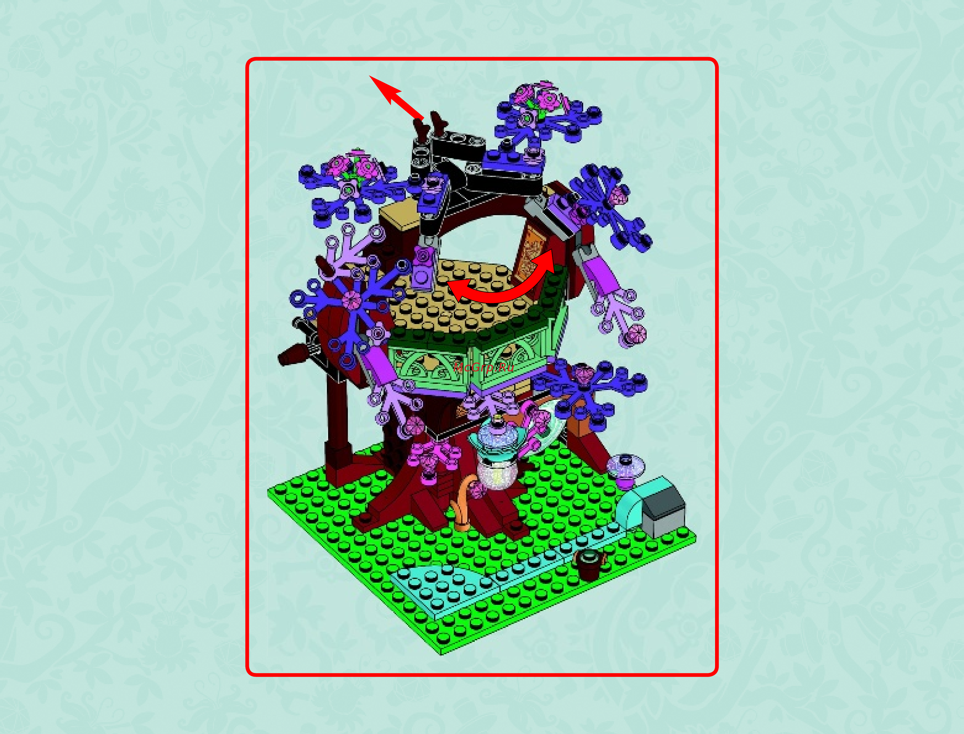 Lego elves 41075 дерево эльфов Инструкция по эксплуатации онлайн [40/48] 156419