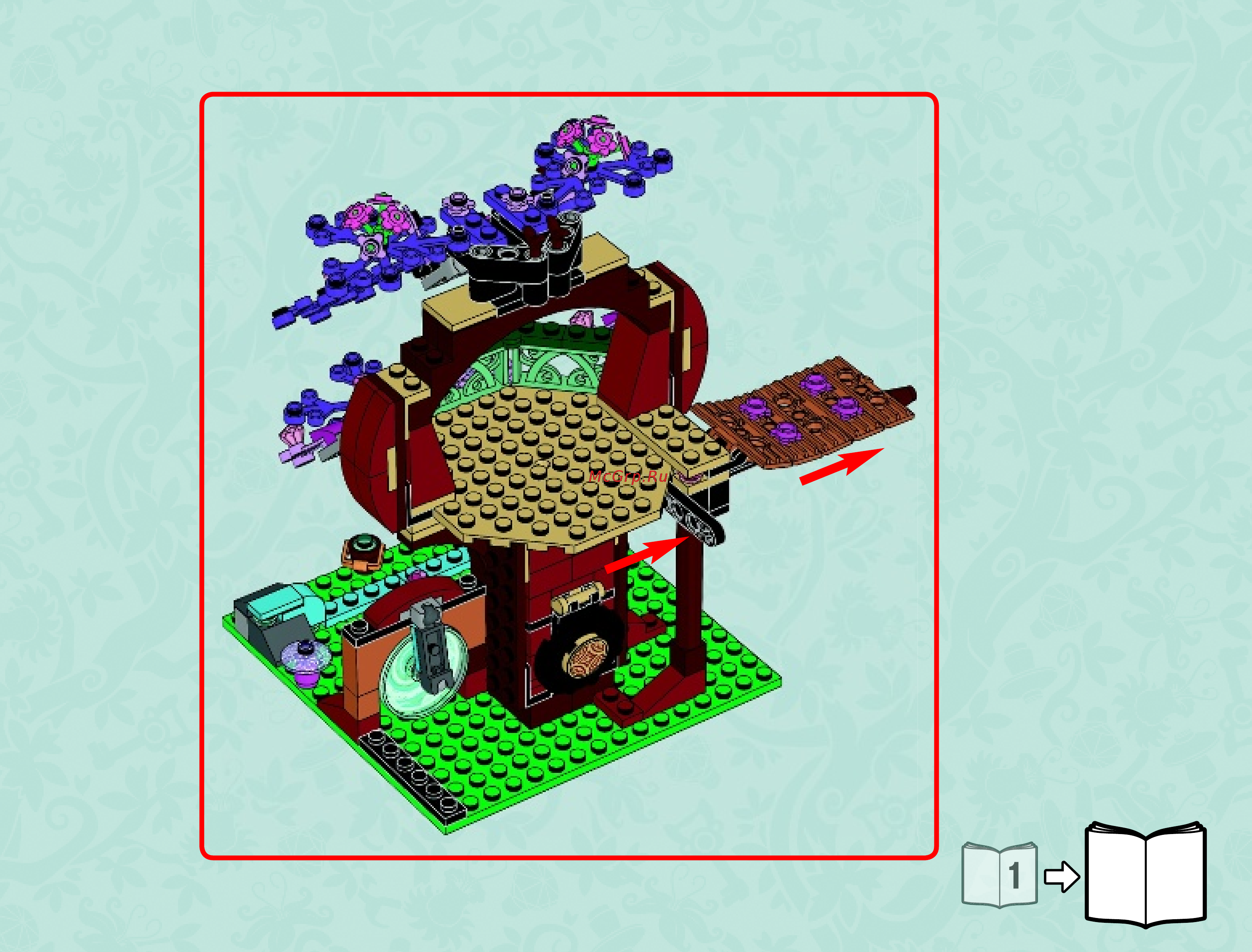 Lego elves 41075 дерево эльфов Инструкция по эксплуатации онлайн [42/48] 156419