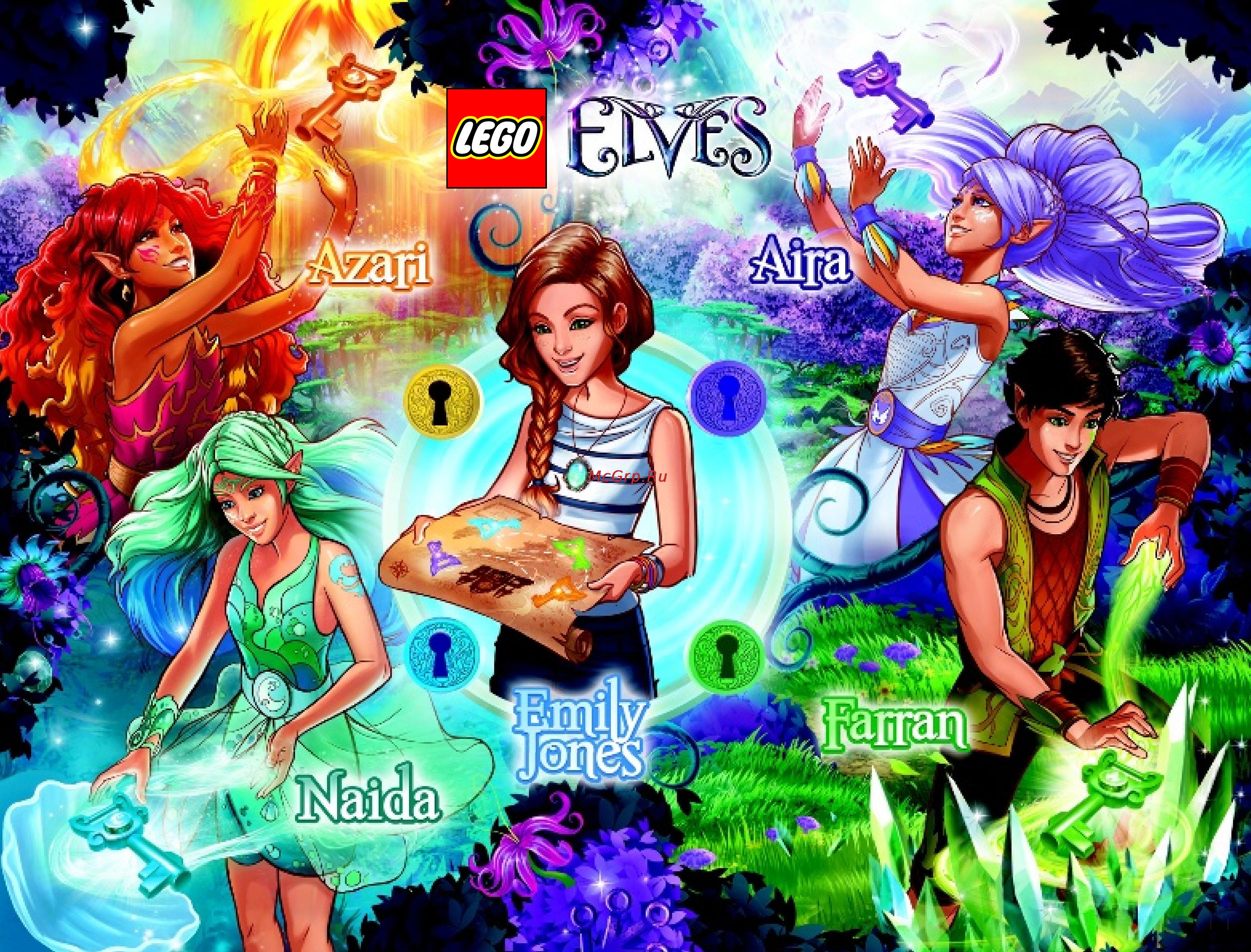 Lego elves 41075 дерево эльфов Инструкция по эксплуатации онлайн [43/48] 156419