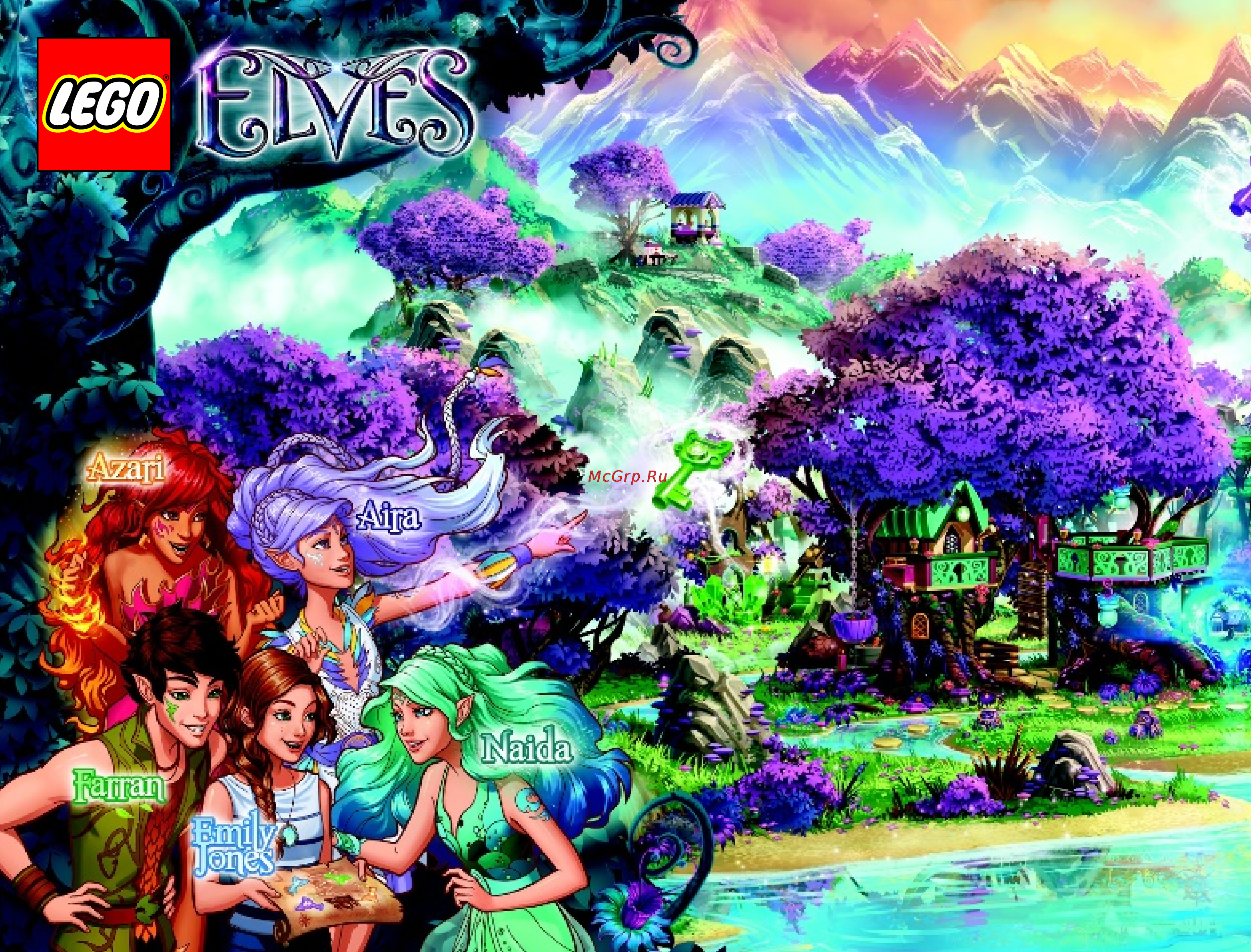 Lego elves 41075 дерево эльфов Инструкция по эксплуатации онлайн [44/48] 156419