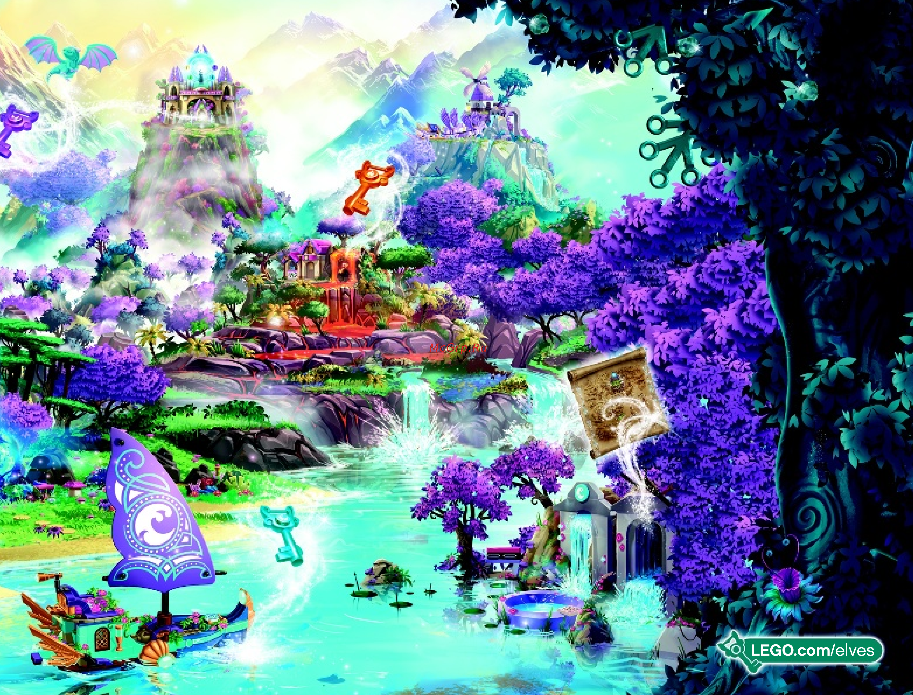 Lego elves 41075 дерево эльфов Инструкция по эксплуатации онлайн [45/48] 156419