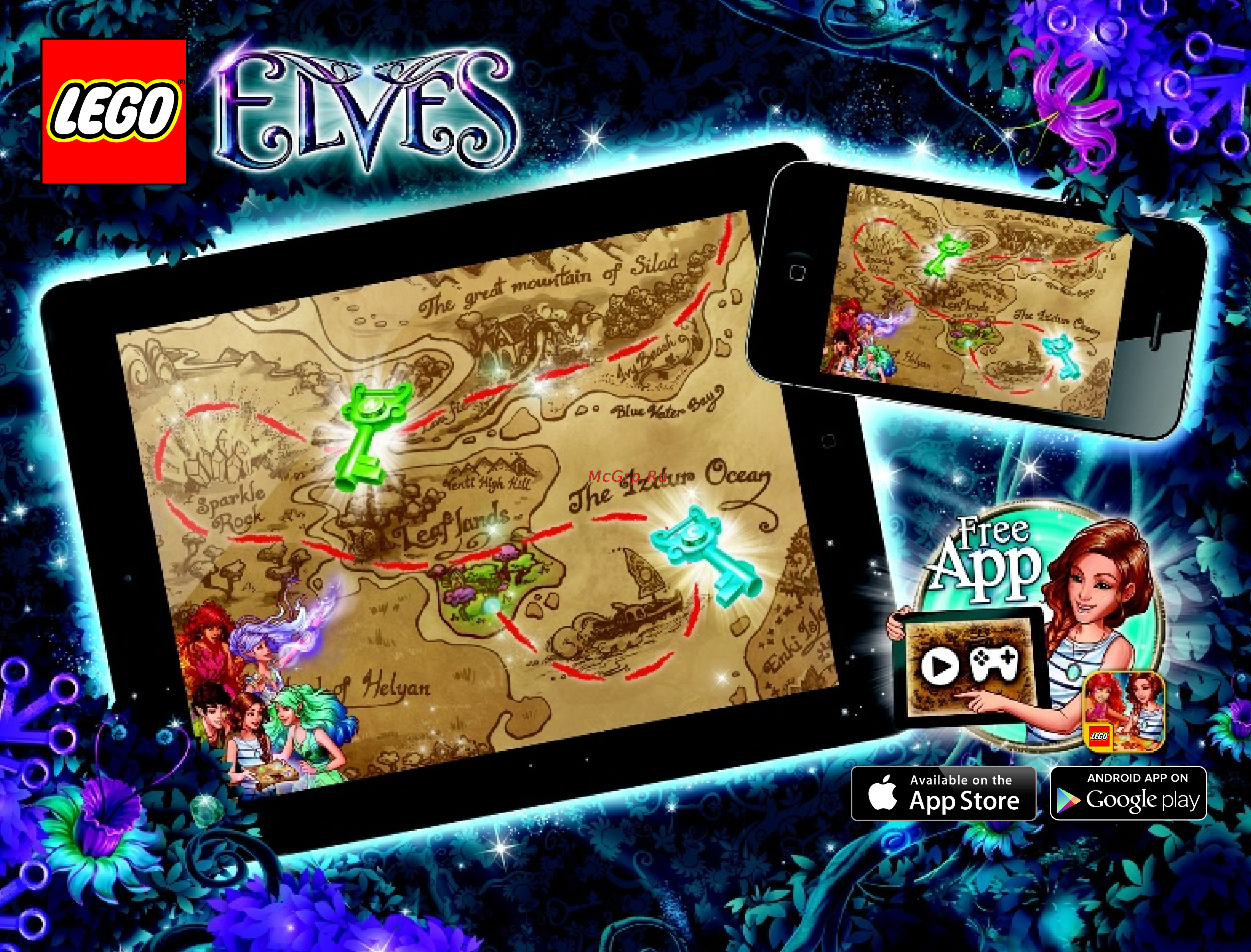 Lego elves 41075 дерево эльфов Инструкция по эксплуатации онлайн [47/48] 156419