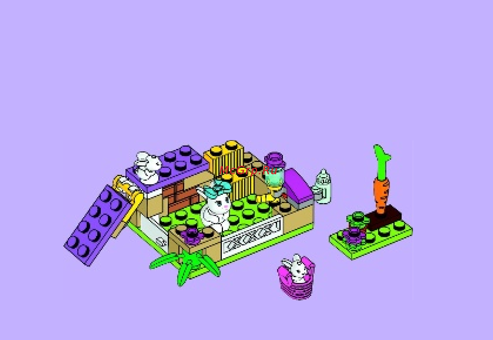 Lego friends 41087 зайчата Инструкция по эксплуатации онлайн [10/16] 156450