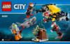 Lego city 60091 исследование морских глубин Инструкция по эксплуатации