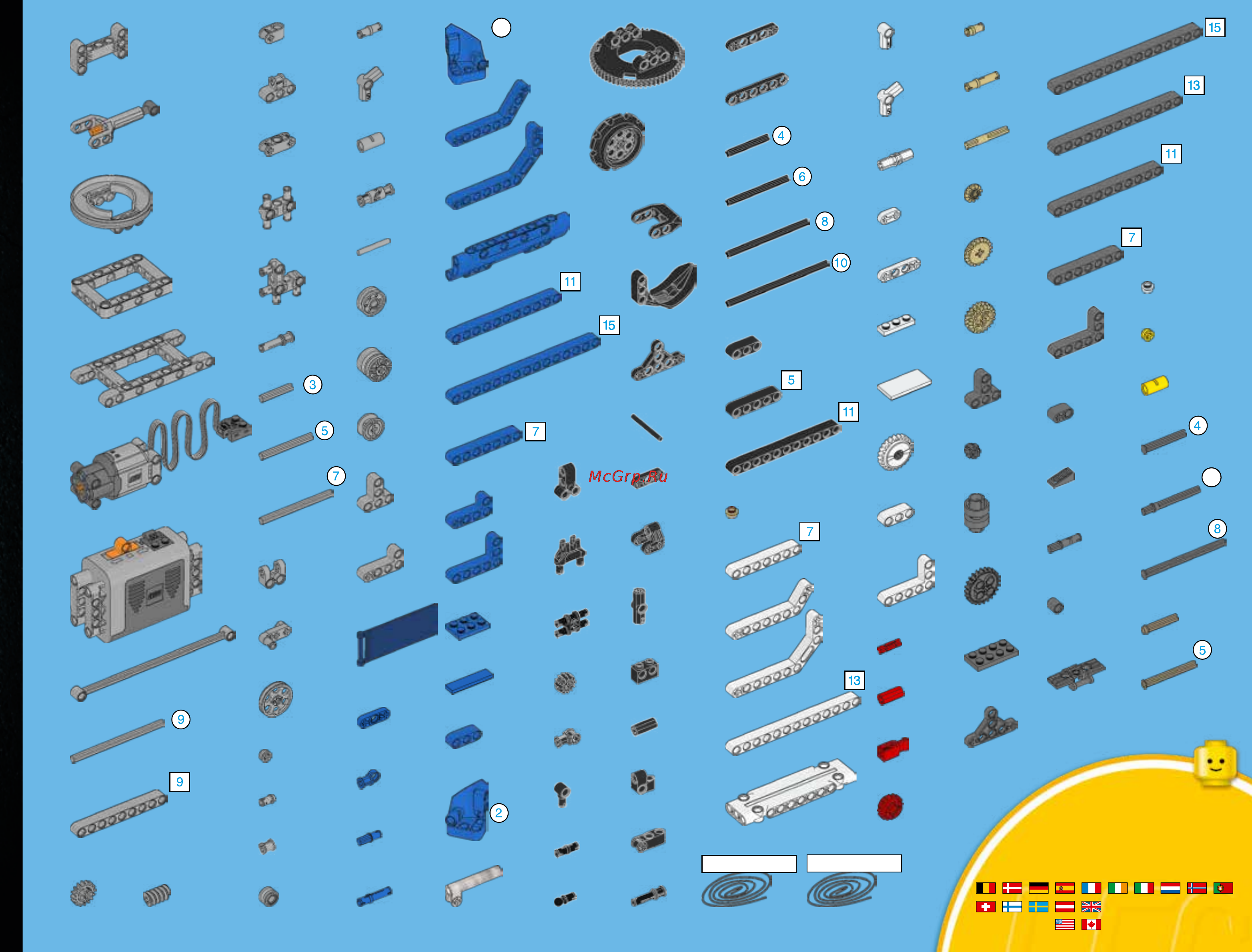 Lego technic 42042 гусеничный кран [239/240] Customer service