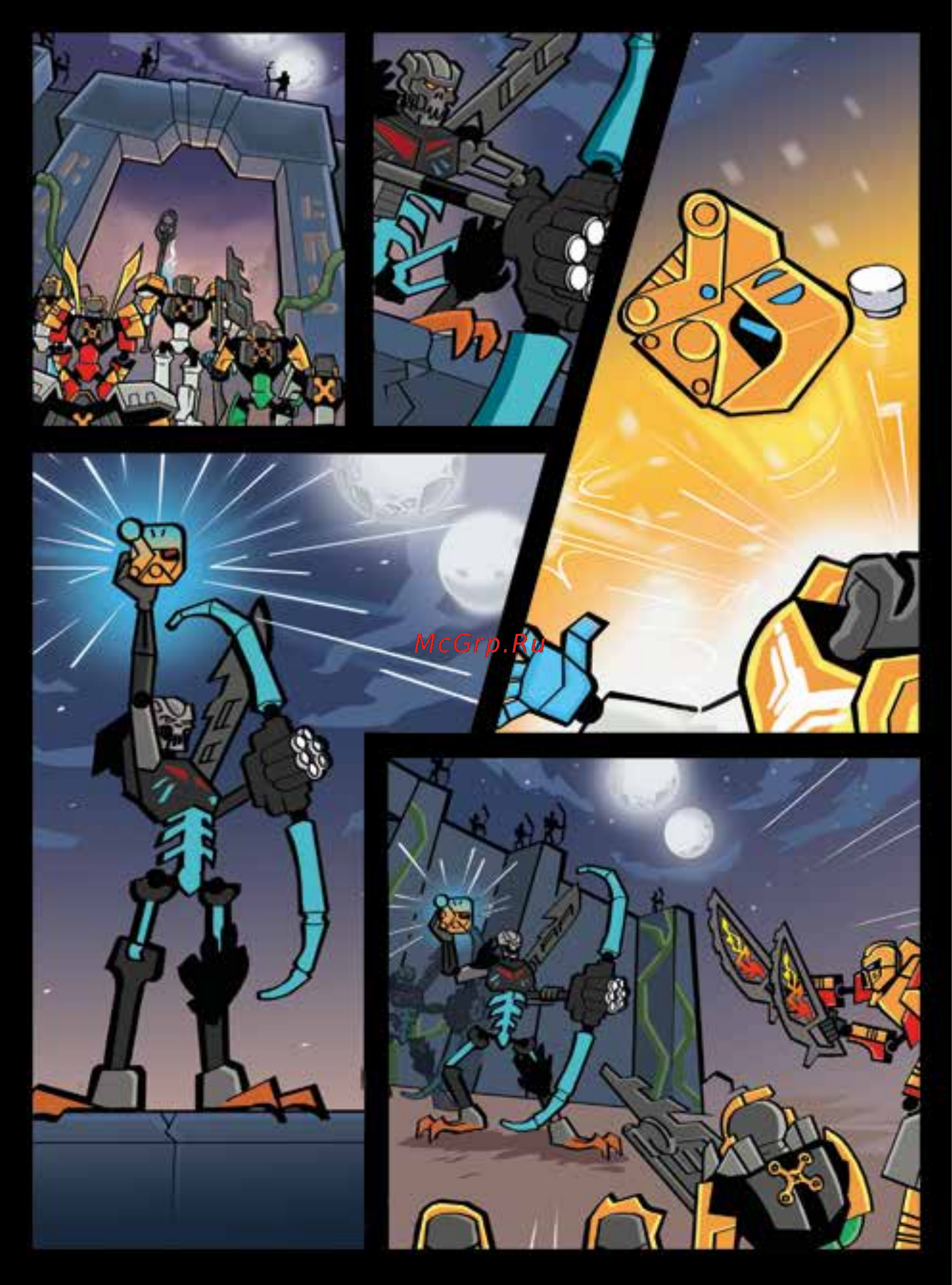 Lego bionicle 70791 воин череп Инструкция по эксплуатации онлайн [2/36] 156478