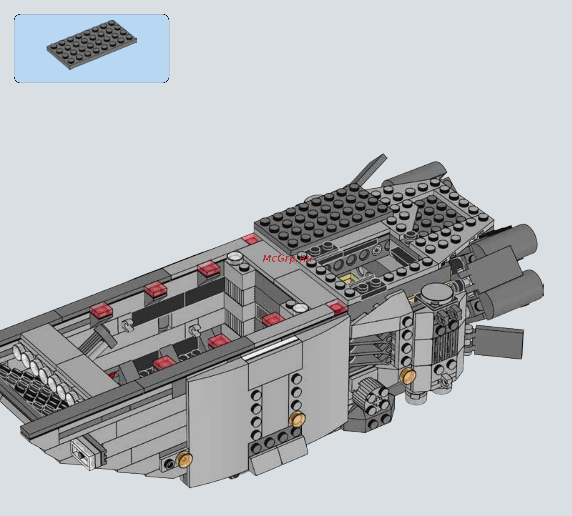 Lego star wars 75103 first order transporter Инструкция по эксплуатации онлайн [100/140] 156497