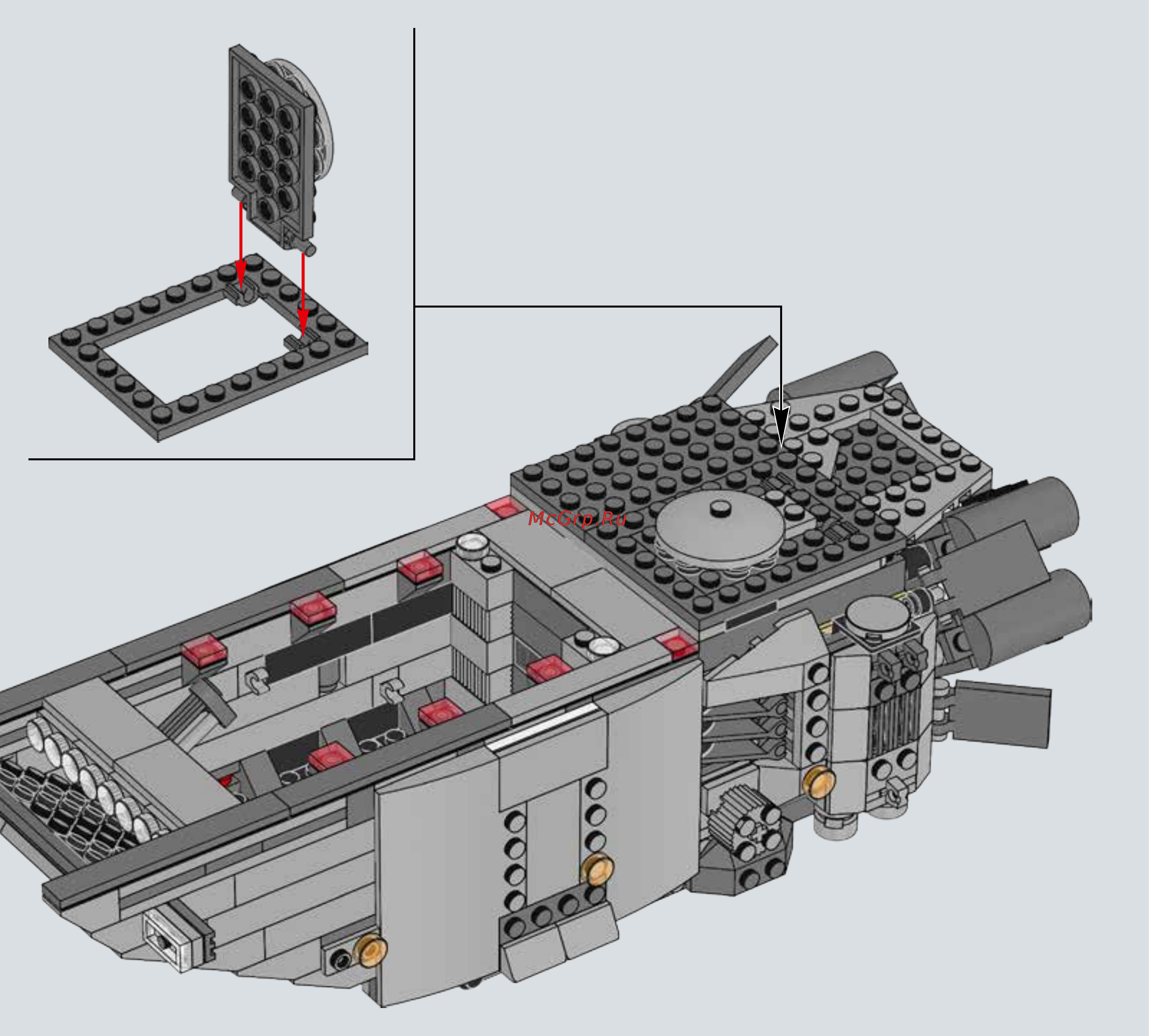 Lego star wars 75103 first order transporter Инструкция по эксплуатации онлайн [102/140] 156497
