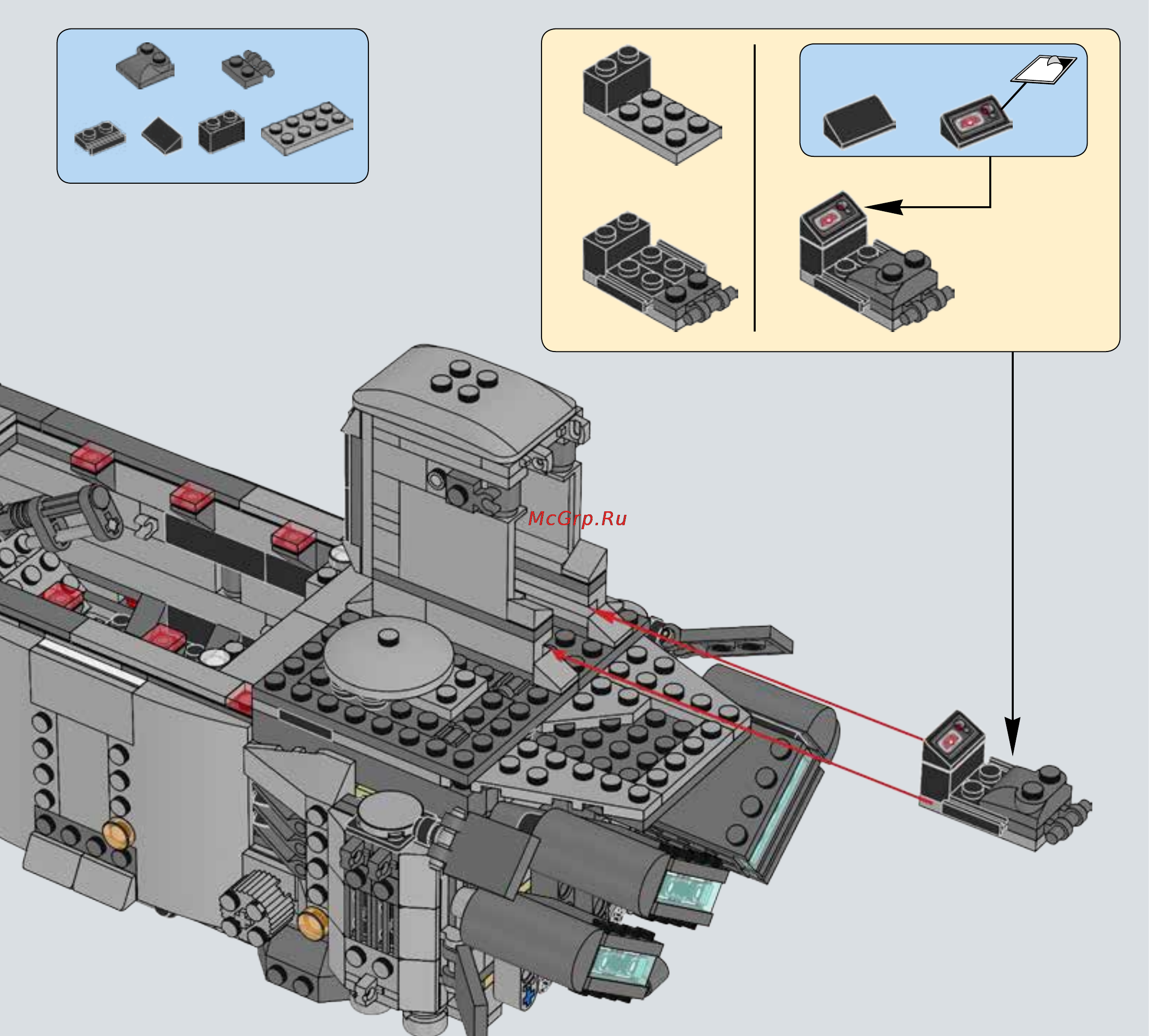 Lego star wars 75103 first order transporter Инструкция по эксплуатации онлайн [113/140] 156497