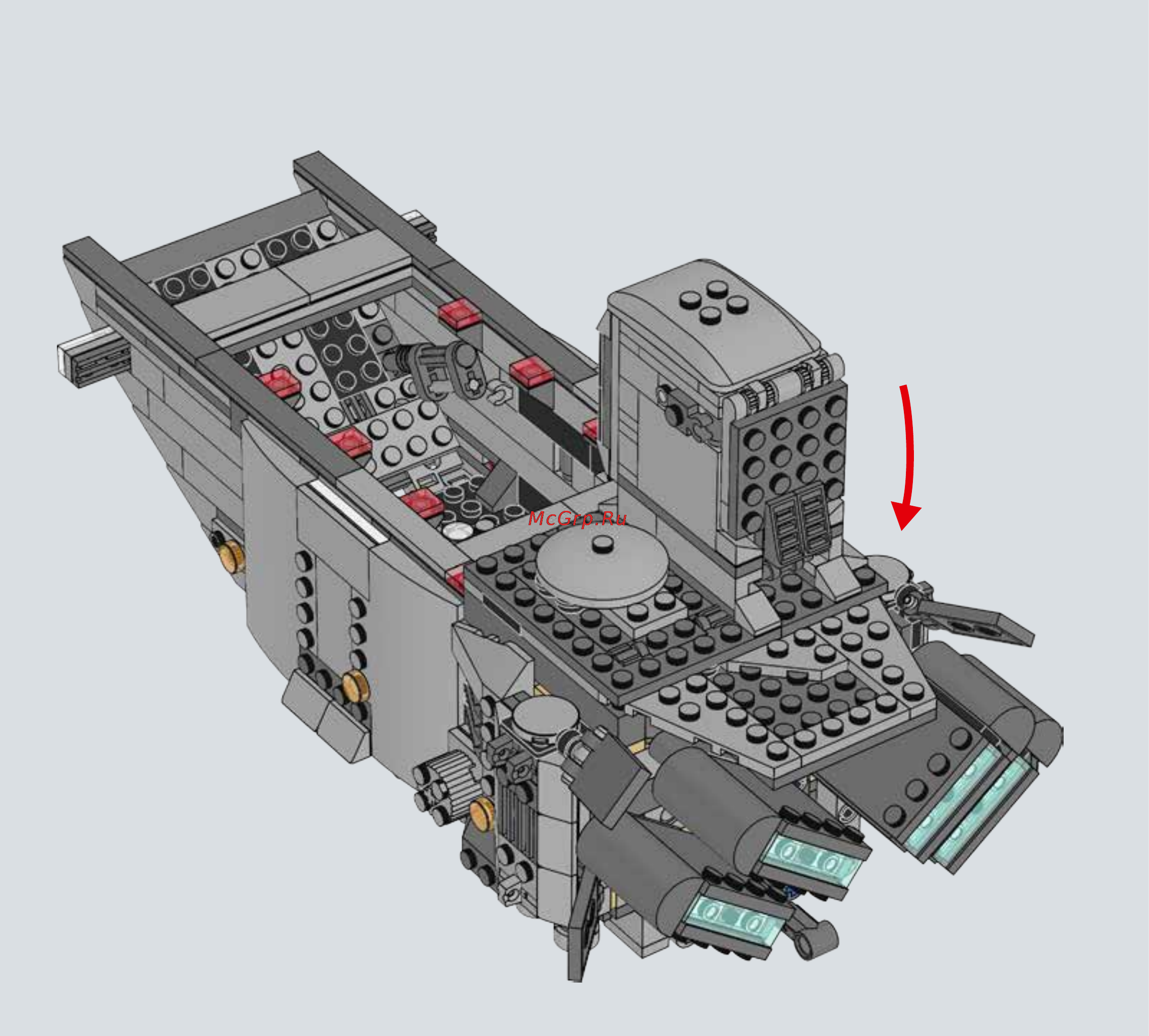 Lego star wars 75103 first order transporter Инструкция по эксплуатации онлайн [116/140] 156497