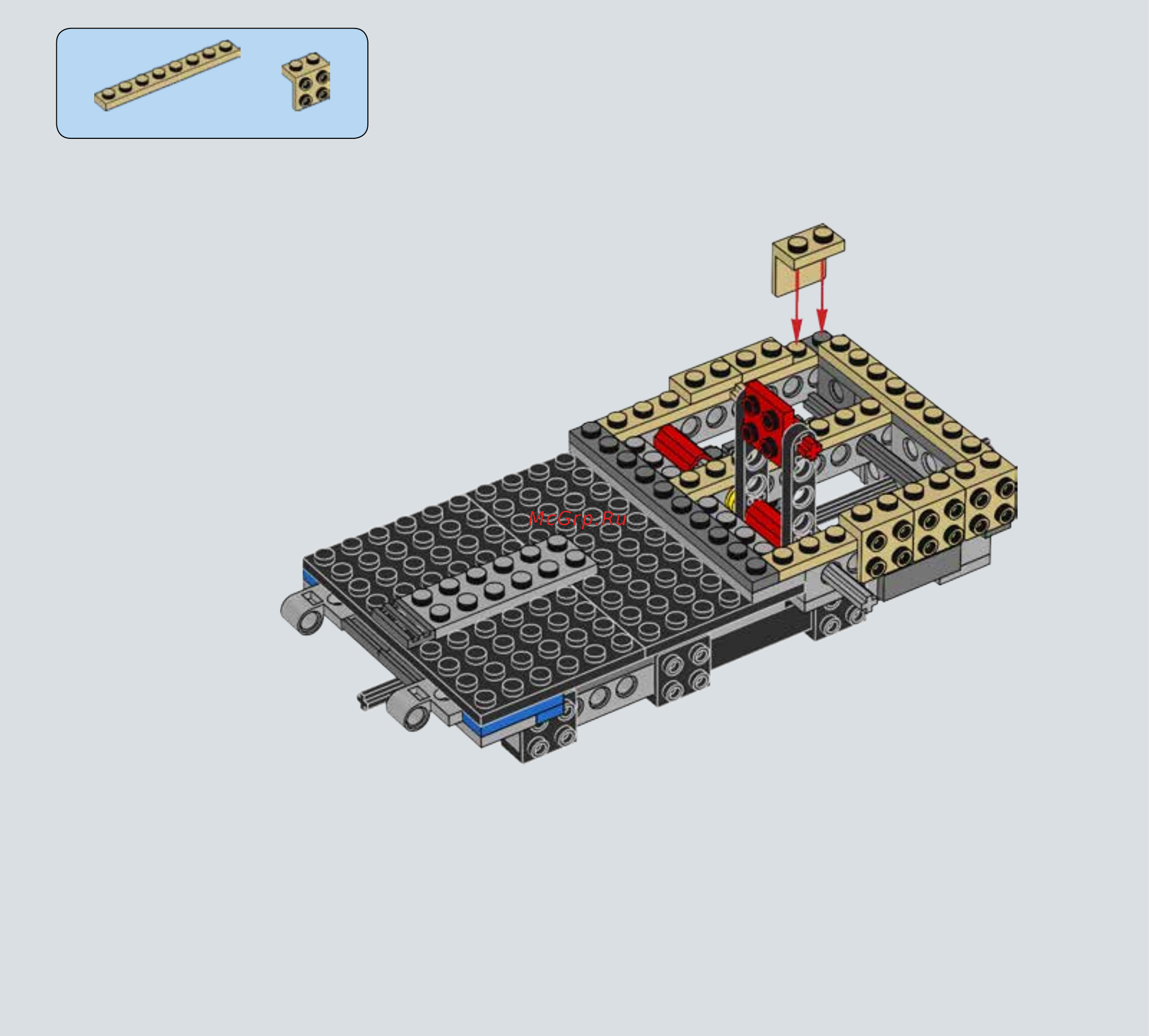 Lego star wars 75103 first order transporter Инструкция по эксплуатации онлайн [17/140] 156497