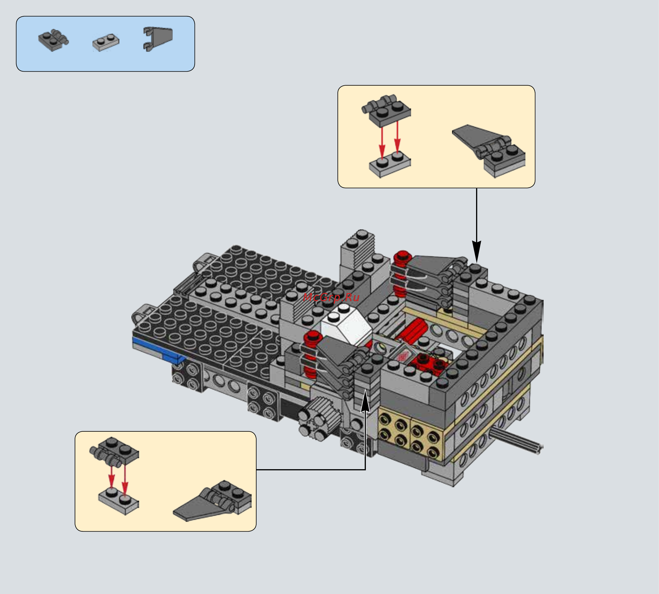 Lego star wars 75103 first order transporter Инструкция по эксплуатации онлайн [34/140] 156497