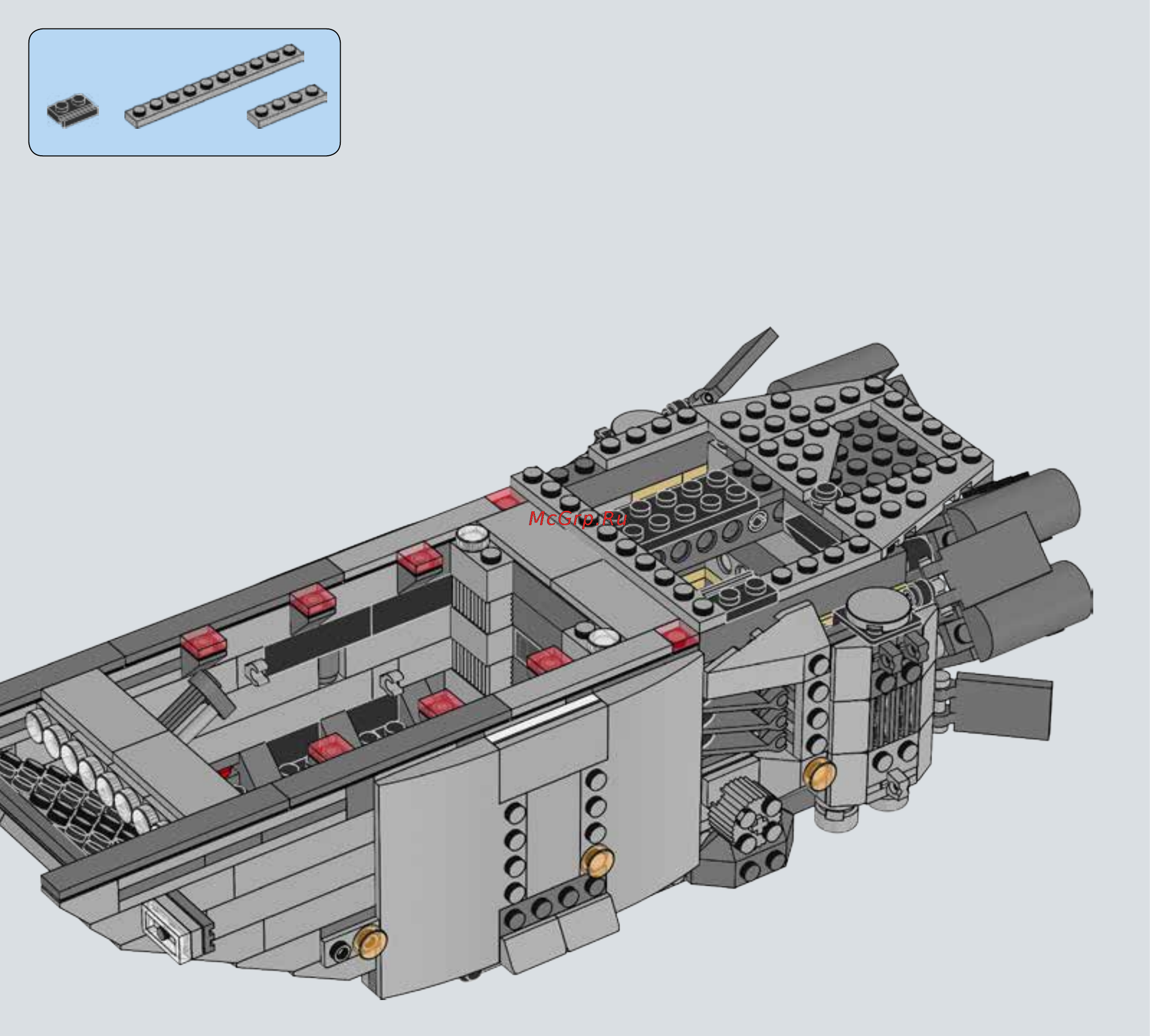 Lego star wars 75103 first order transporter Инструкция по эксплуатации онлайн [98/140] 156497