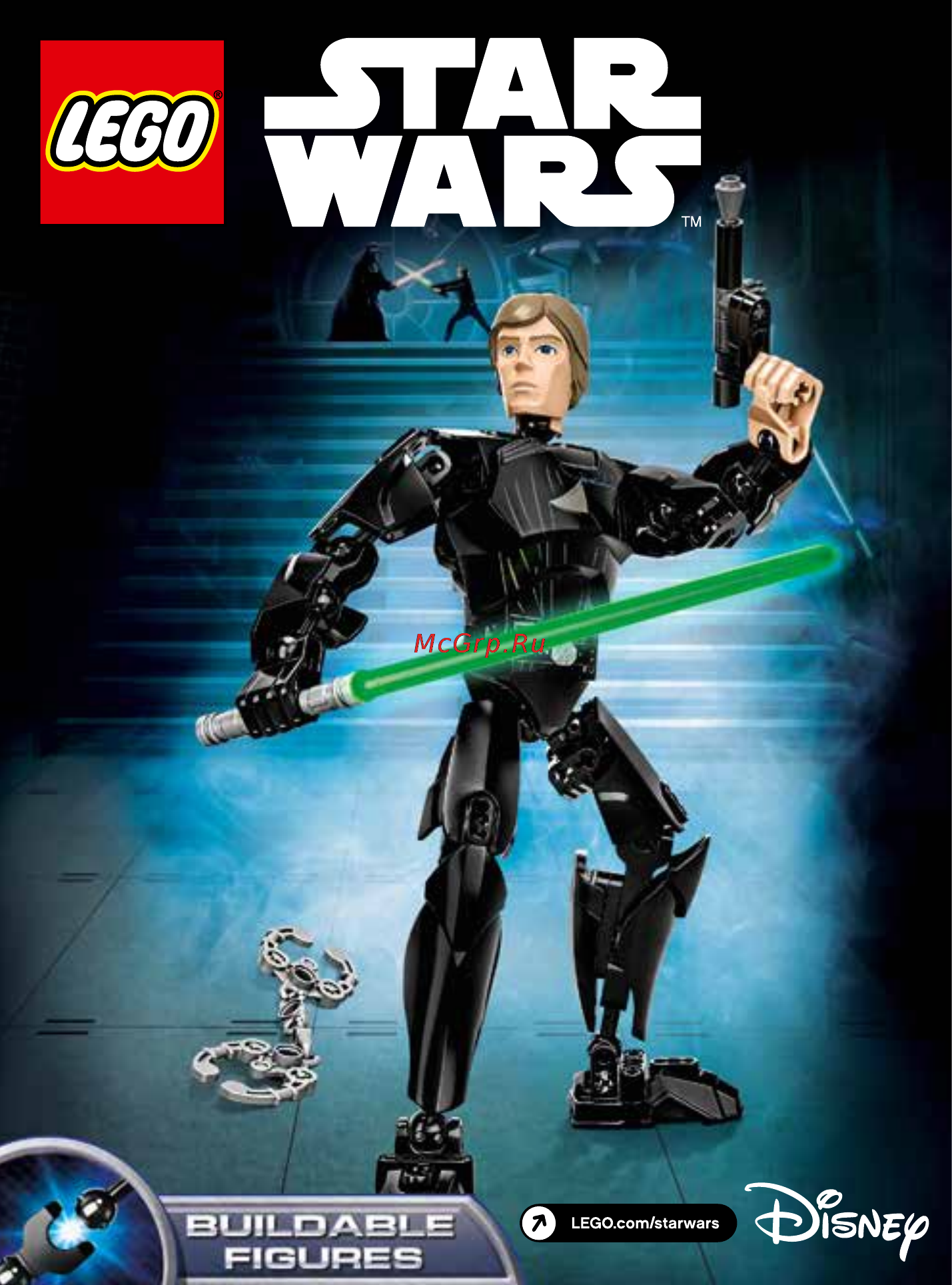 Lego star wars 75110 luke skywalker Инструкция по эксплуатации онлайн