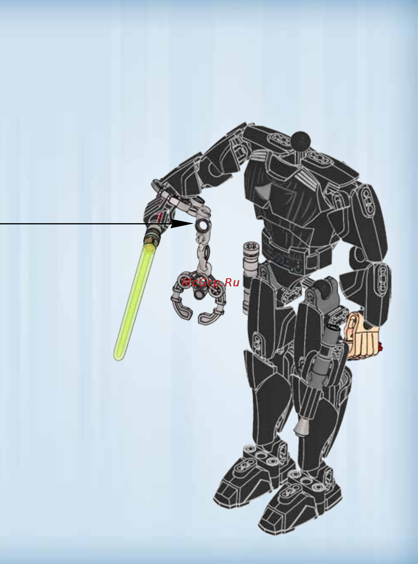 Lego star wars 75110 luke skywalker Инструкция по эксплуатации онлайн [29/36] 156505