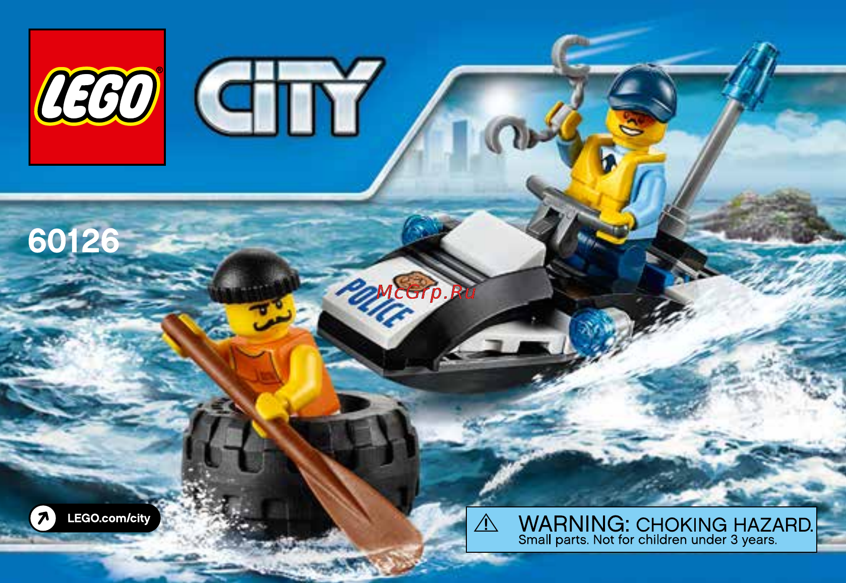 Lego city побег в шине Инструкция по эксплуатации онлайн