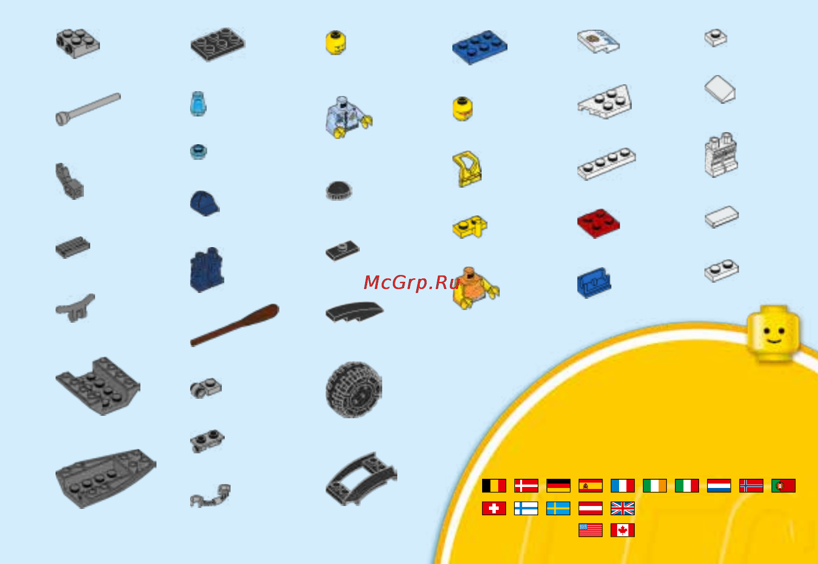 Lego city побег в шине [31/32] 00800 5346 5555 1 800 422 5346