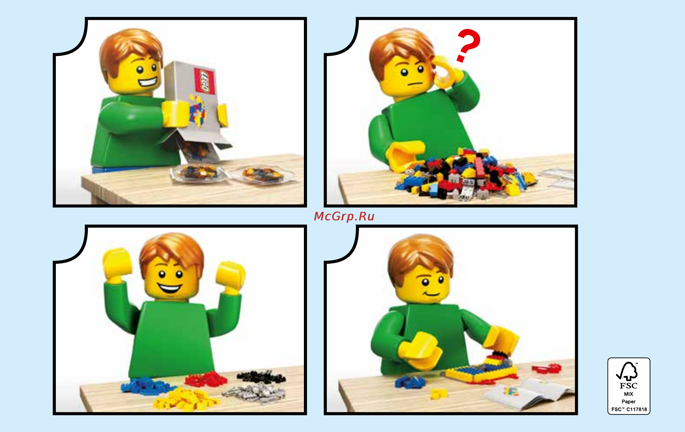 Lego city набор для начинающих «остров-тюрьма» Инструкция по эксплуатации онлайн [2/32] 156509