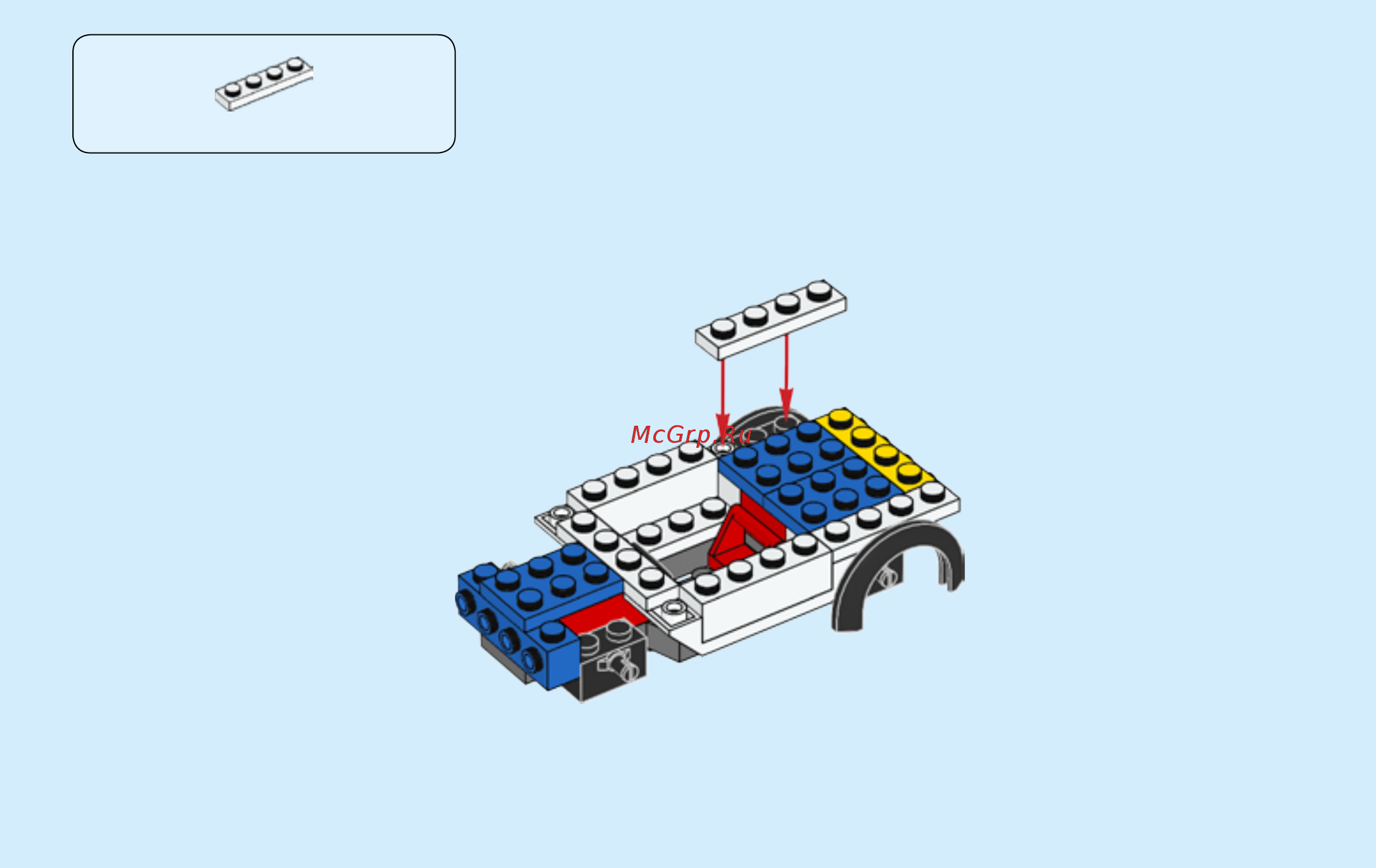 Lego city полицейская погоня Инструкция по эксплуатации онлайн [15/40] 156510