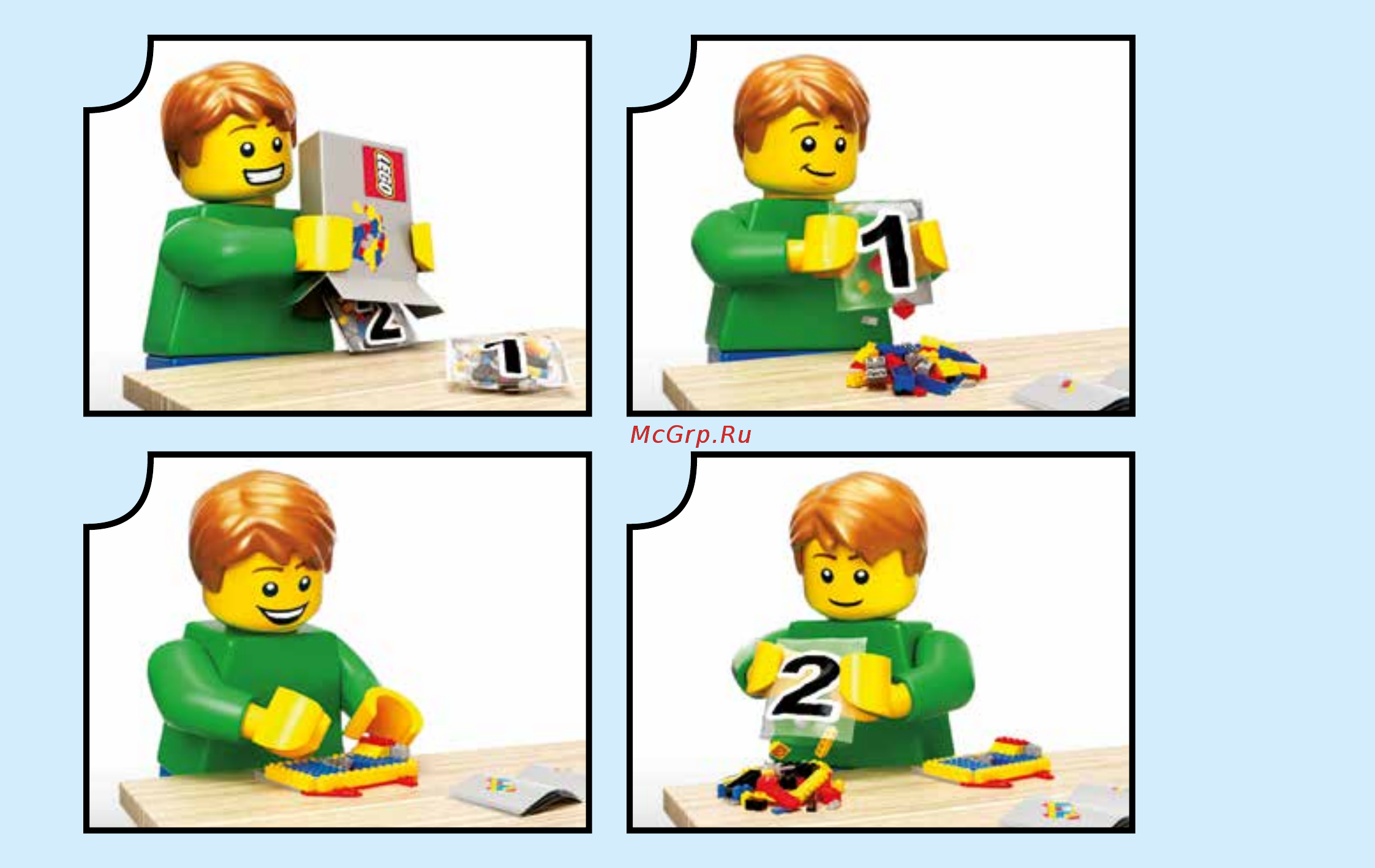 Lego city полицейская погоня Инструкция по эксплуатации онлайн [2/40] 156510