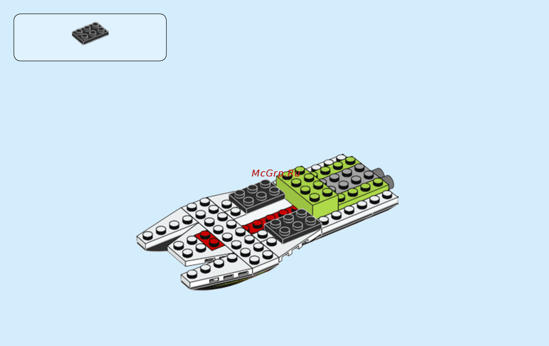 Lego city гоночный катер Инструкция по эксплуатации онлайн [18/48] 156513