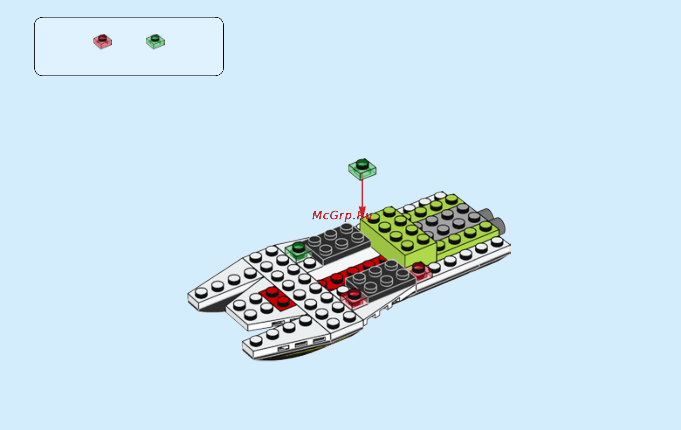 Lego city гоночный катер Инструкция по эксплуатации онлайн [19/48] 156513