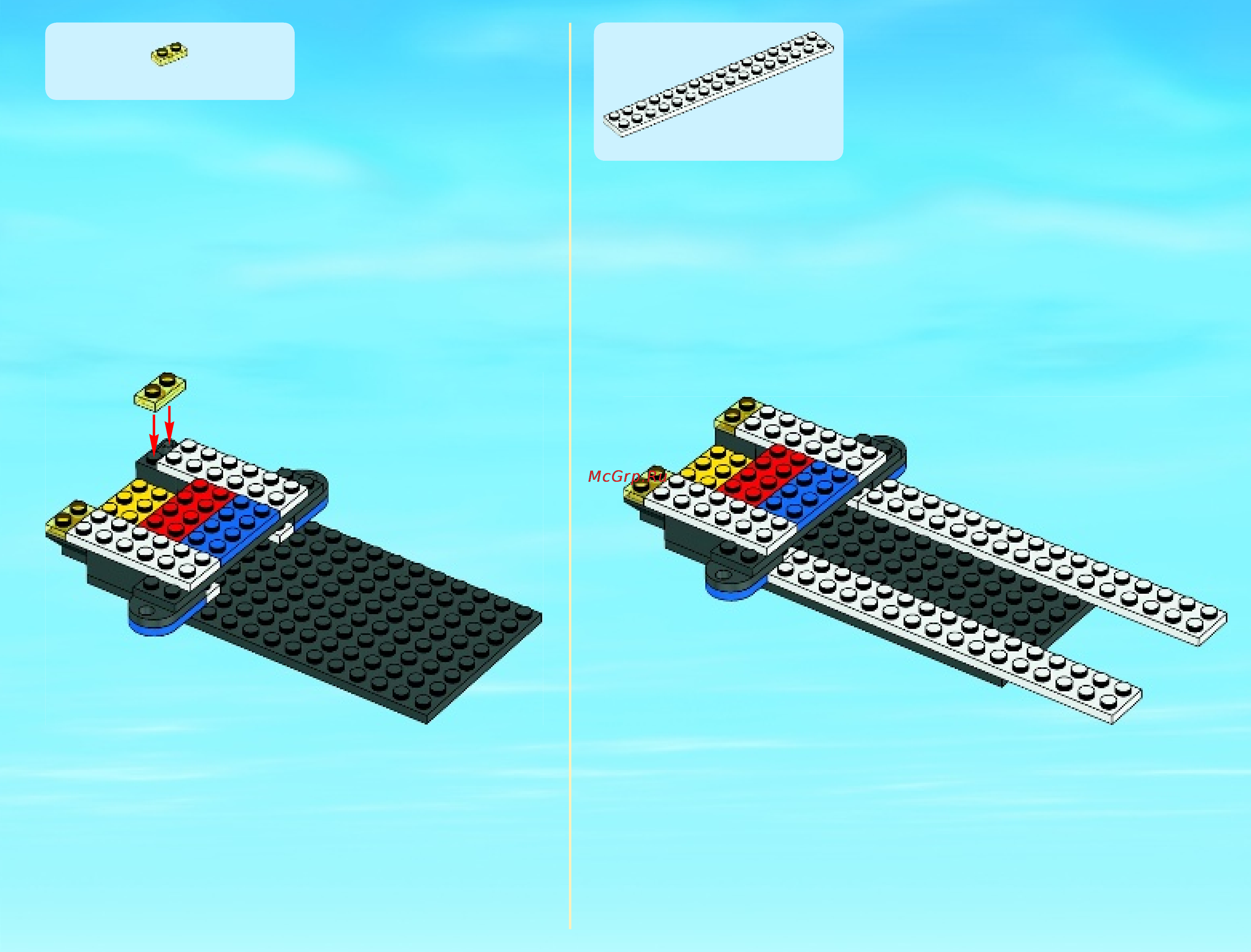 Lego City 4439 Грузовой вертолет Инструкция по эксплуатации онлайн [13/60] 156516