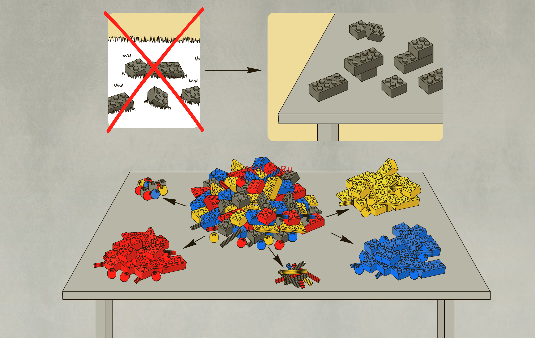 Lego Star Wars Звёздный истребитель Джеонозианцев Инструкция по эксплуатации онлайн [2/56] 156517