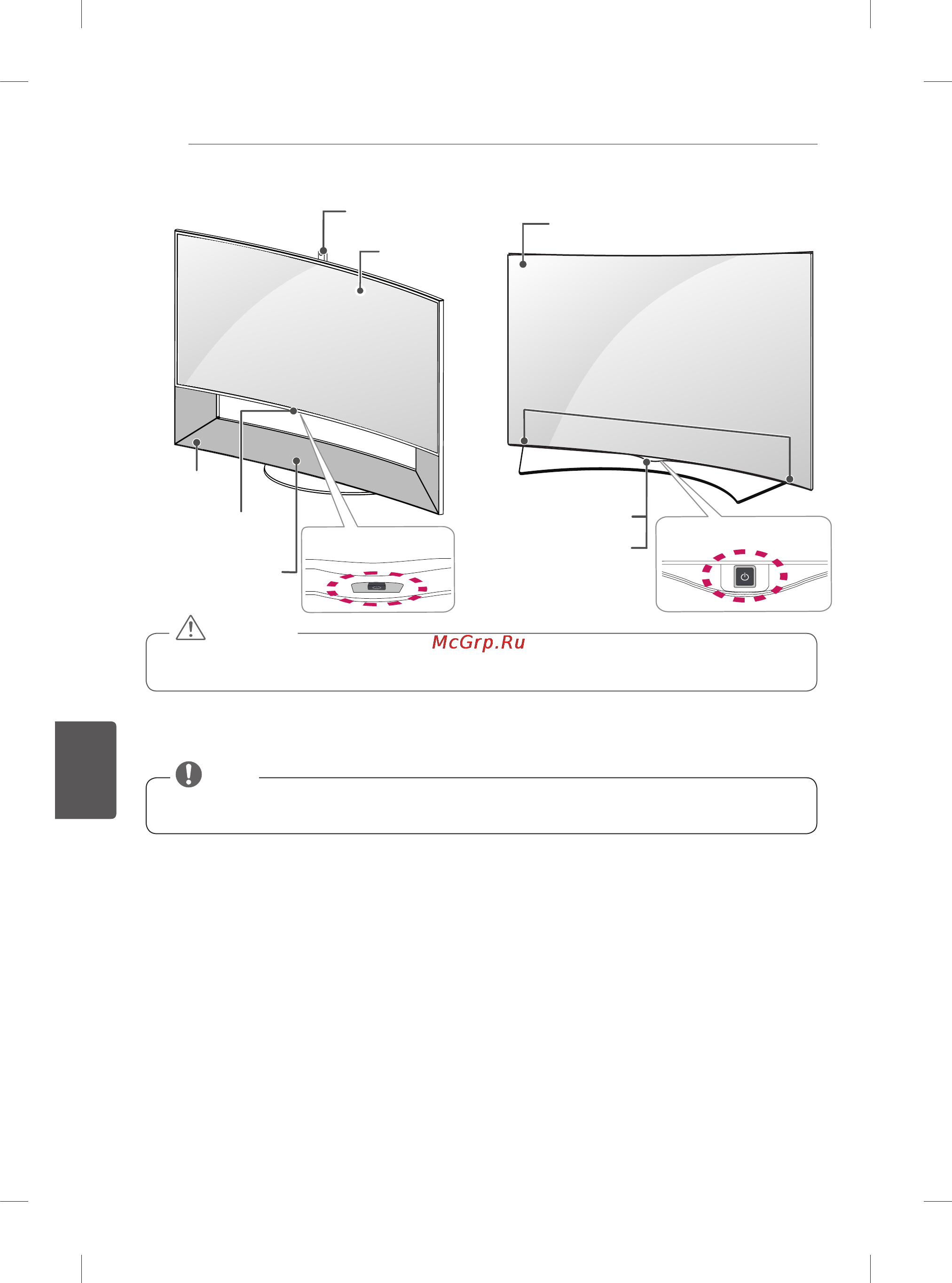 LG 60ub850v [250/380] Atenção