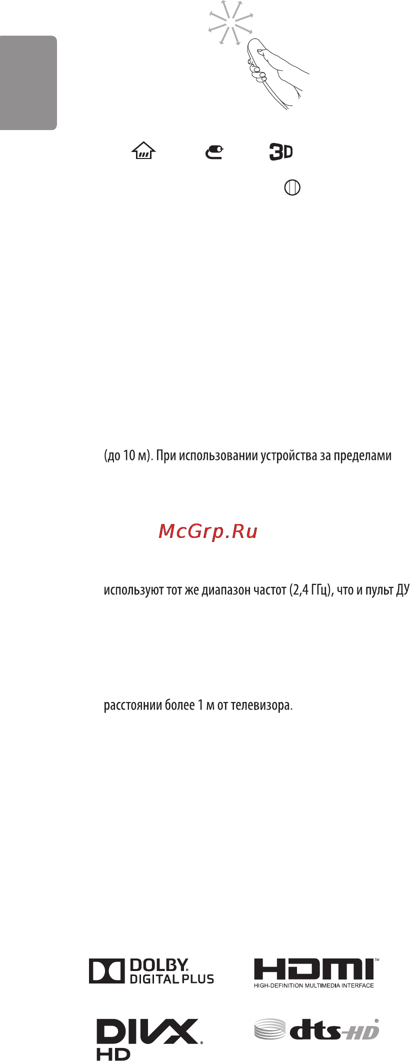 LG 55lf650v [24/87] Лицензии