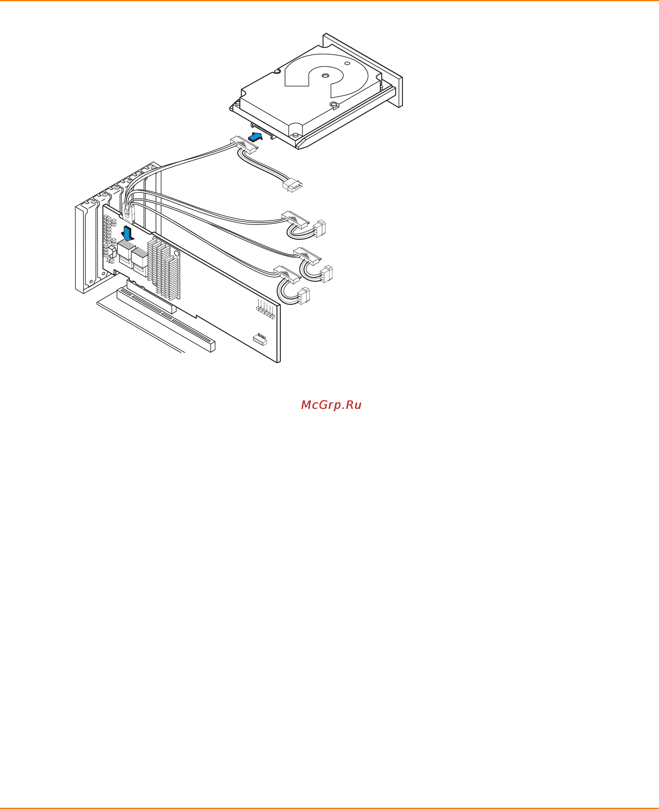 LSI Logic megaraid sas 9240-4i kit [26/92] Connecting a raid controller with external connectors to a drive enclosure