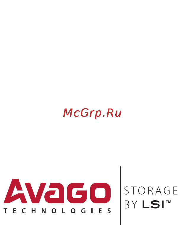 LSI Logic megaraid sas 9361-8i kit Инструкция по эксплуатации онлайн [45/45] 156696