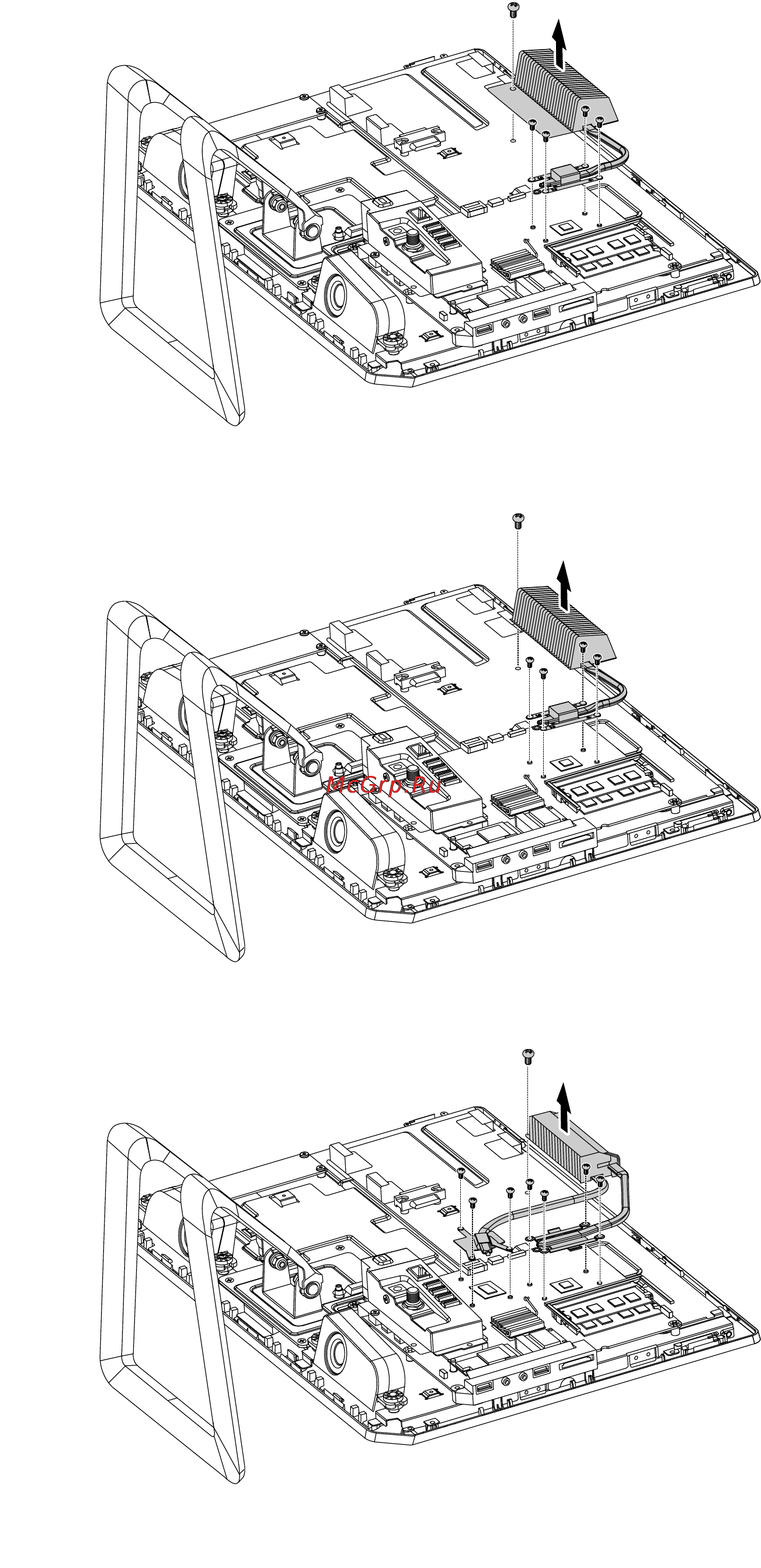 Lenovo ideacentre c360, 57-325442 [47/61] Replacing the cpu