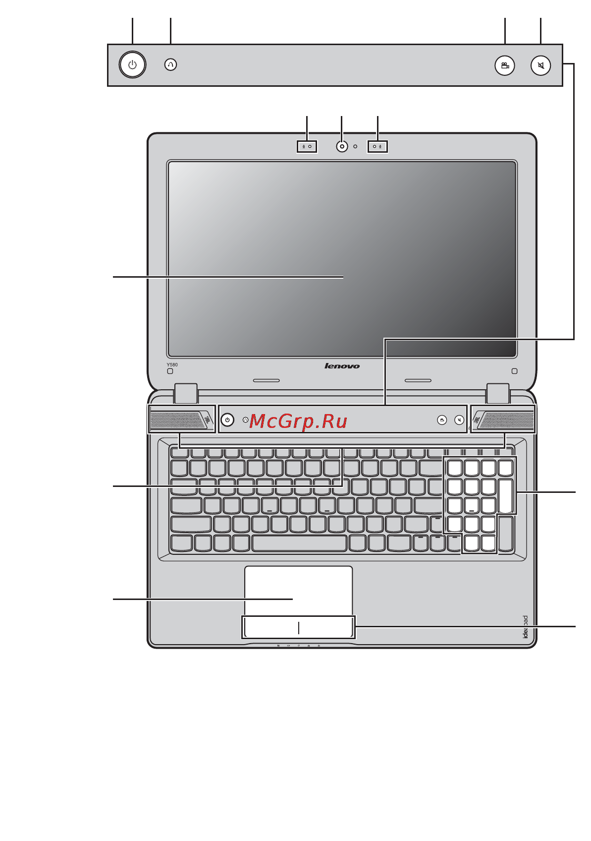 Lenovo ideapad y580, 59-345993 Инструкция по эксплуатации онлайн [6/43] 156746