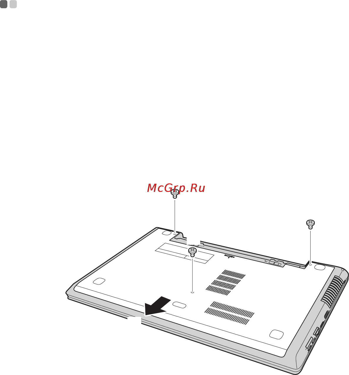 Lenovo ideapad z710, 59-407635 [35/50] Замена резервной батареи