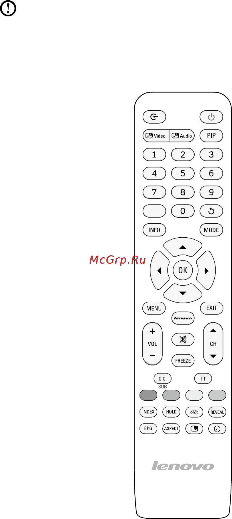 Lenovo ideacentre b550, 57-318881 [30/67] Guide to the remote control selected models only