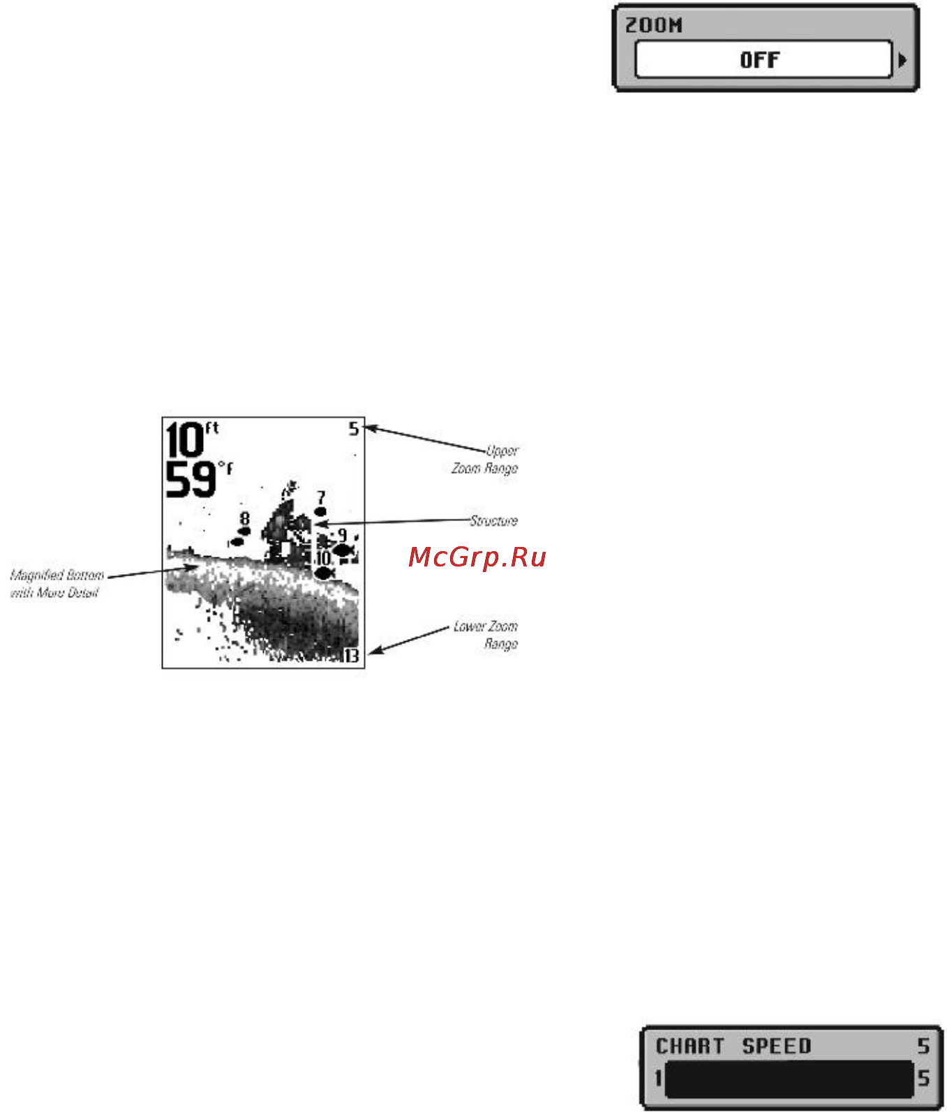 Humminbird Fishin Buddy 110 [18/30] Увеличение изображения zoom