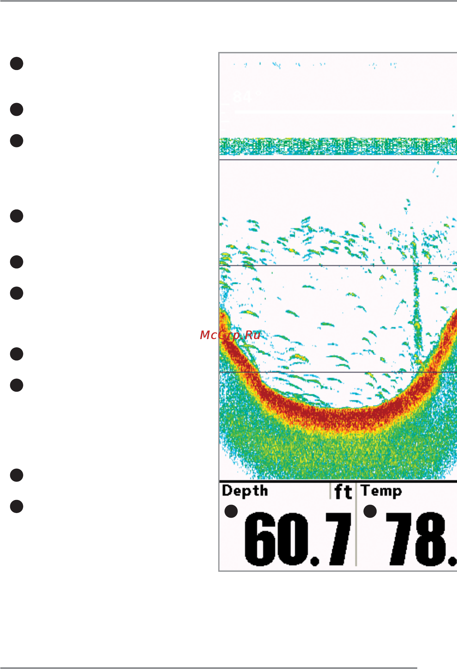 Humminbird 1197c SI Combo [57/199] What s on the sonar display