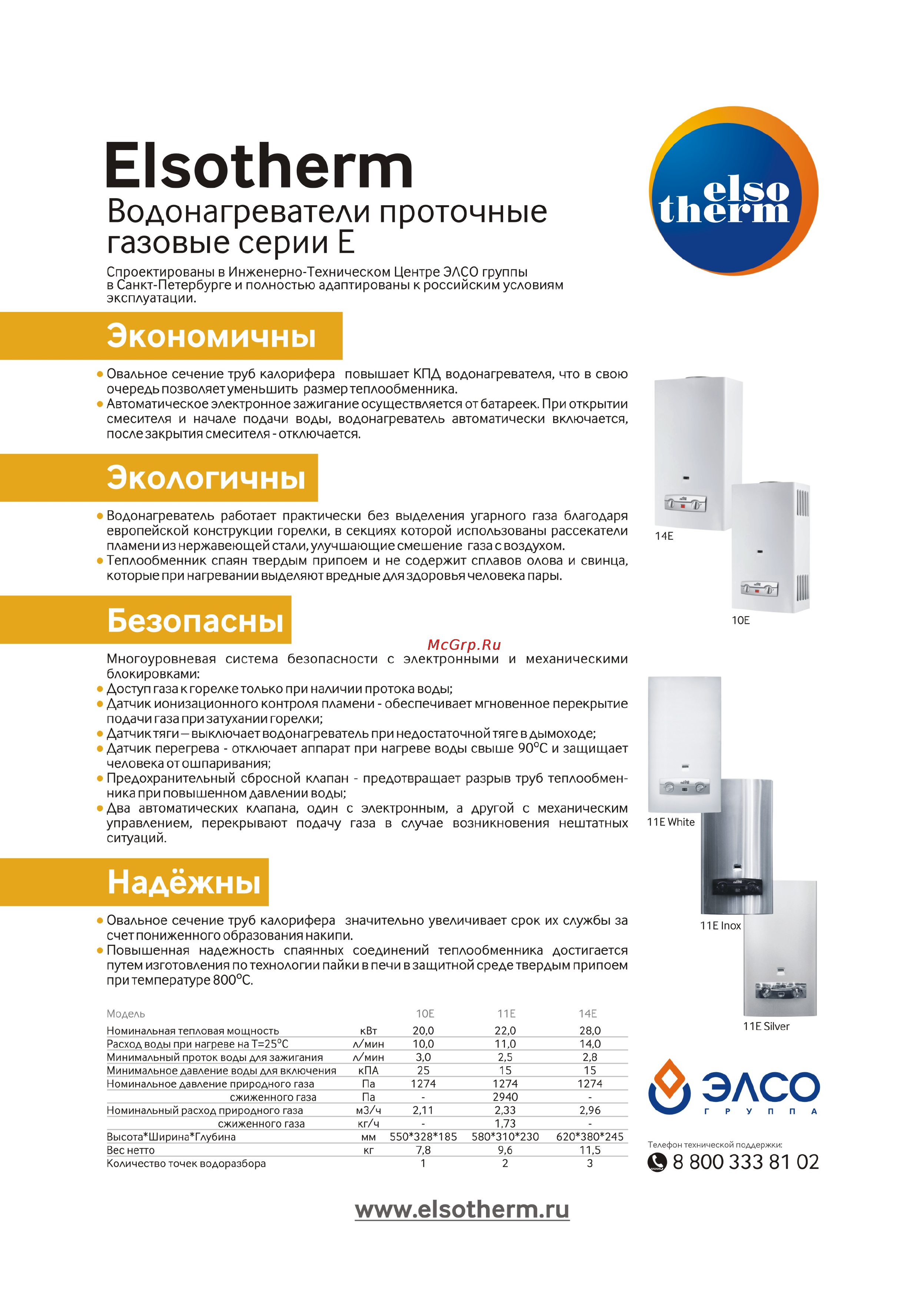Elsotherm 11E [2/2] Надёжны