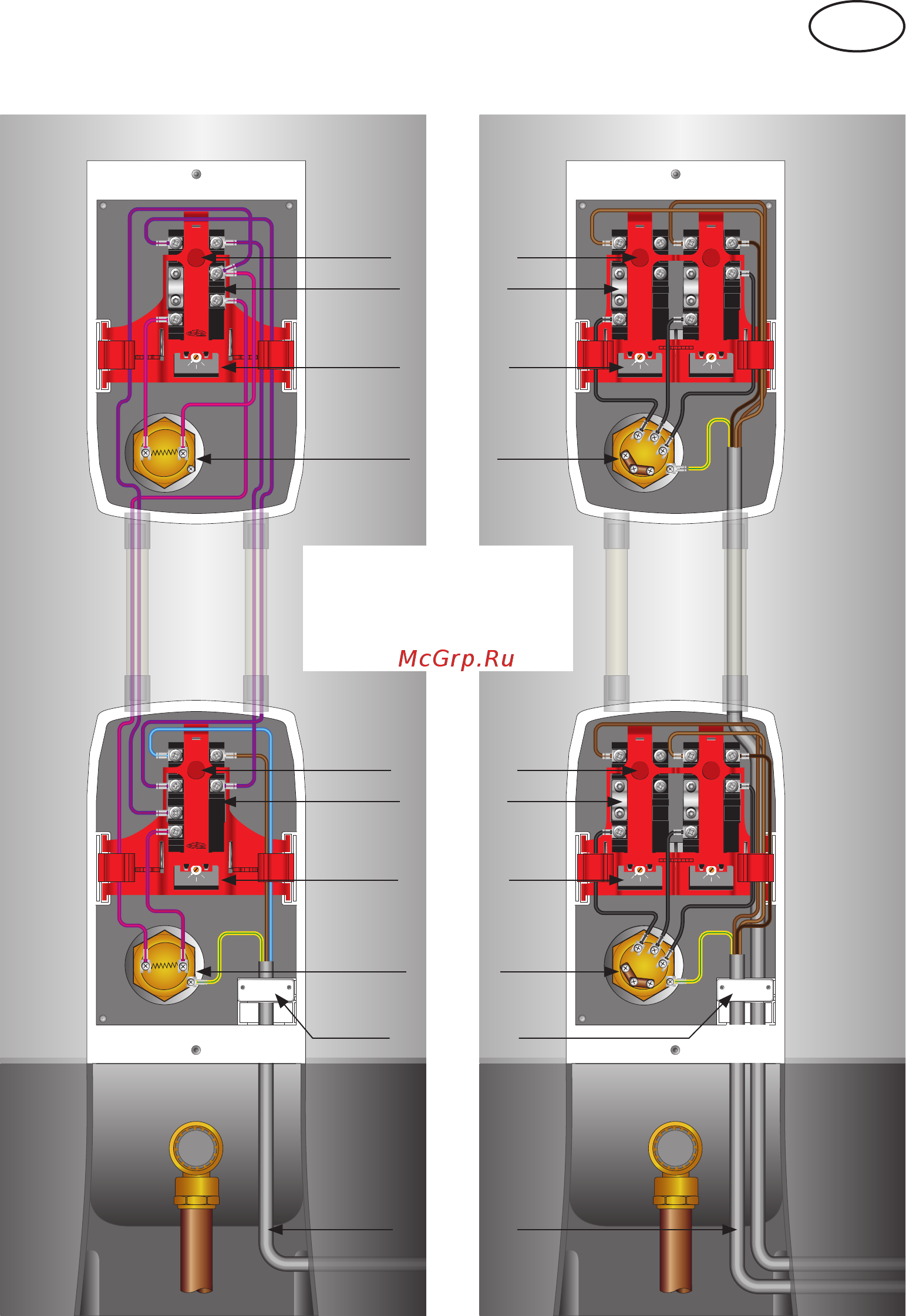 OSO Super SC 200 3 кВт [19/44] Electrical connections super sx