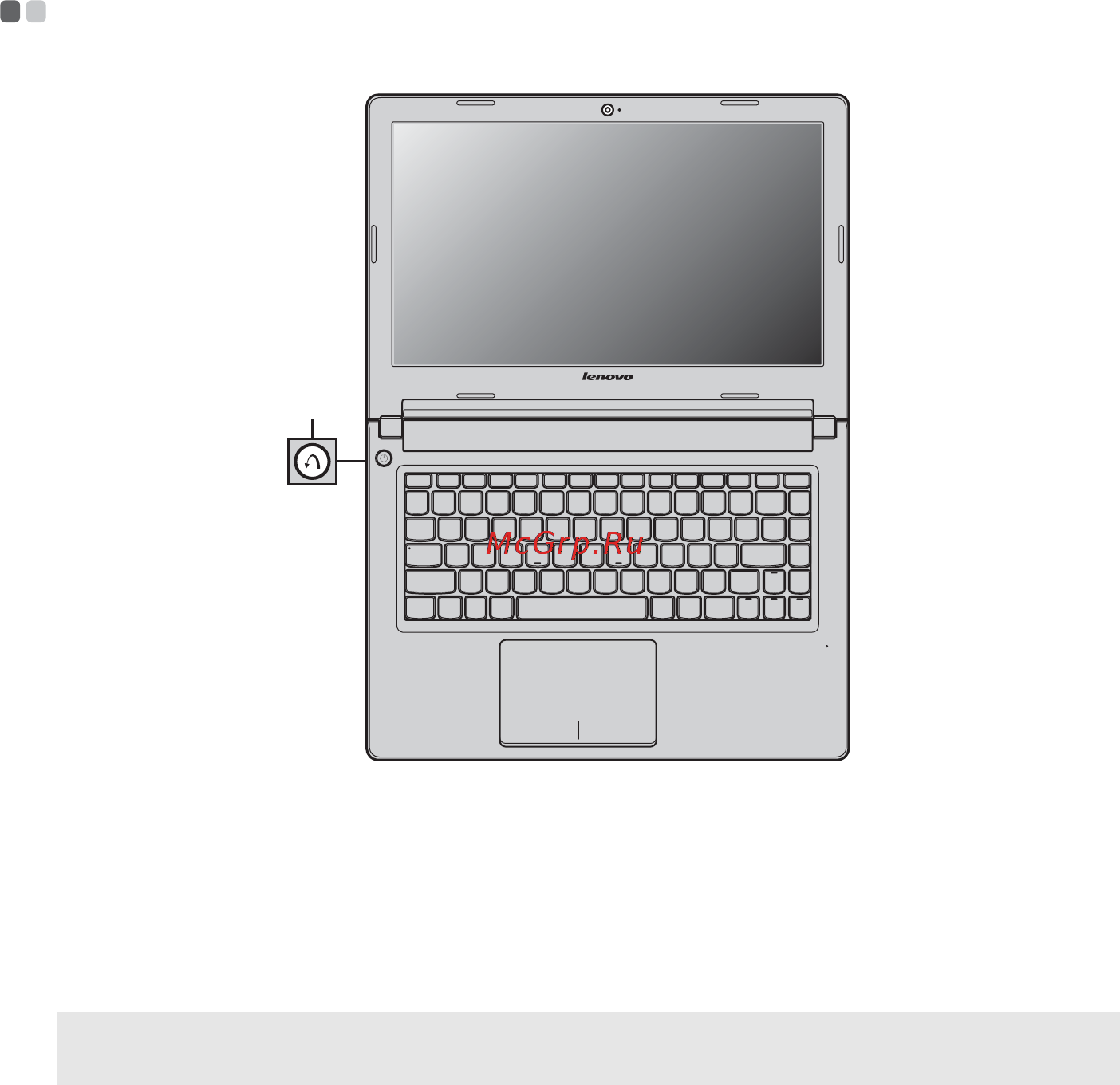 Lenovo m3070, 59-435815 [20/46] Кнопка novo
