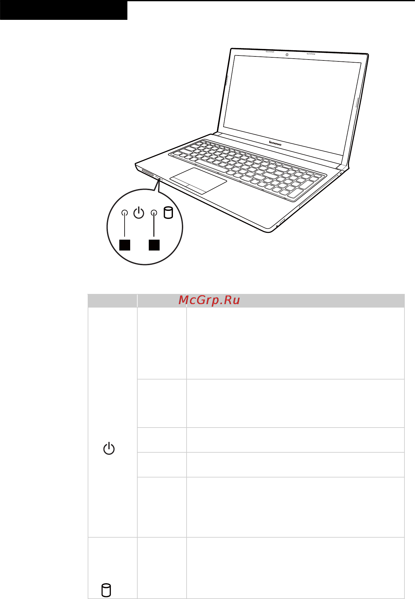 Lenovo b50-30, 59-426189 [33/88] Status indicators
