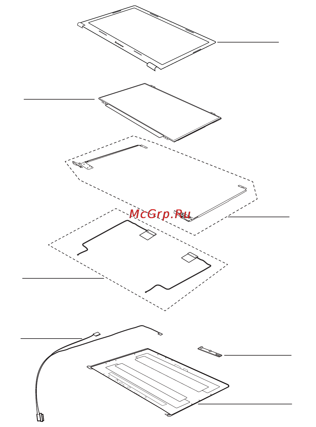 Lenovo b50-30, 59-426189 [77/88] Lcd frus