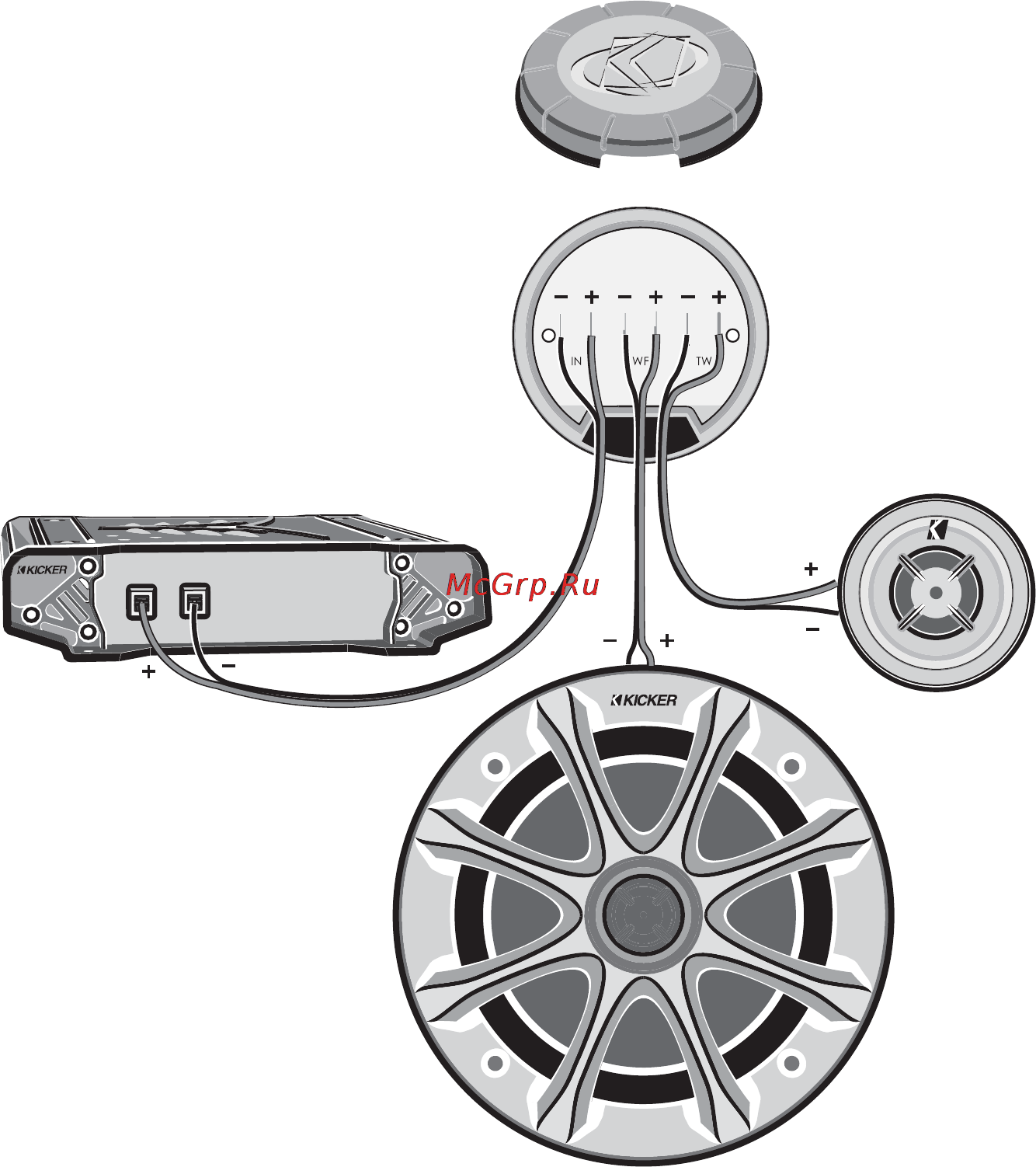 Kicker KM6250.2 Инструкция по эксплуатации онлайн [4/6] 157200
