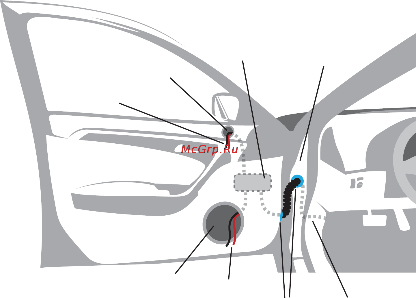 Kicker RS60.2 [9/12] Монтаж кроссовера