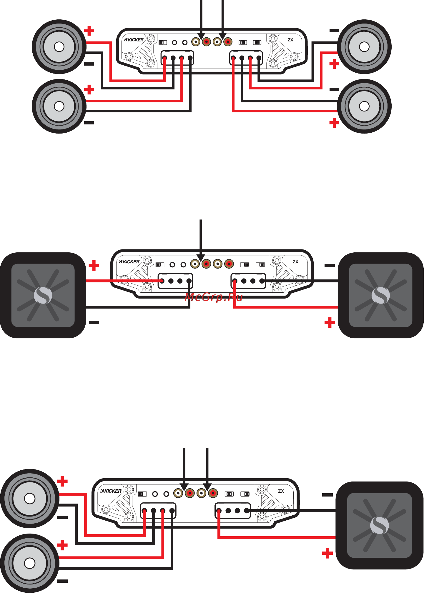 Kicker ZXM350.4 [4/9] Zxm amplifiers
