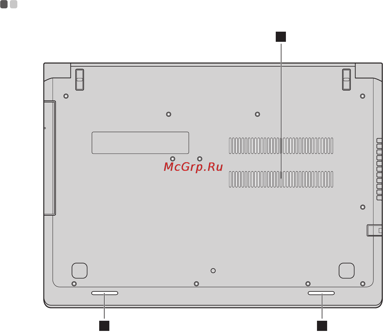 Lenovo m5070, 80hk0042rk [14/35] Вид снизу
